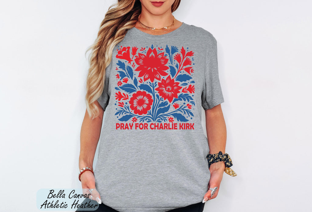 Pray for Charlie Kirk Shirt,Human Rights Activist Graphic Tee, Pray for Charlie Tee, Legend Never Die Charlie Kirk Tee, Justice for Charlie