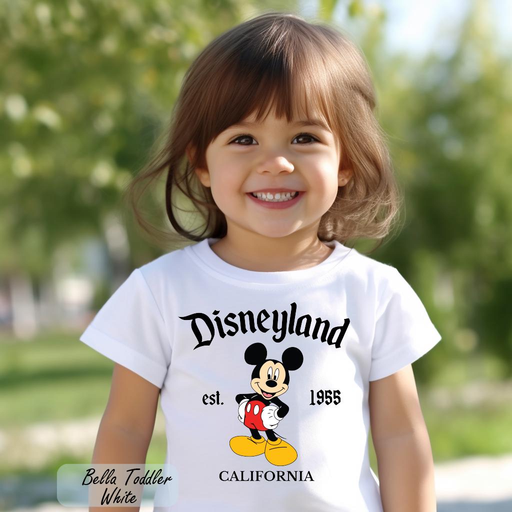 Retro Disneyland Est 1955 California Mickey Shirt, Disneyland Shirt, Mickey And Friends Shirt, Walt Disney World Tee, Disney Vacation Tee
