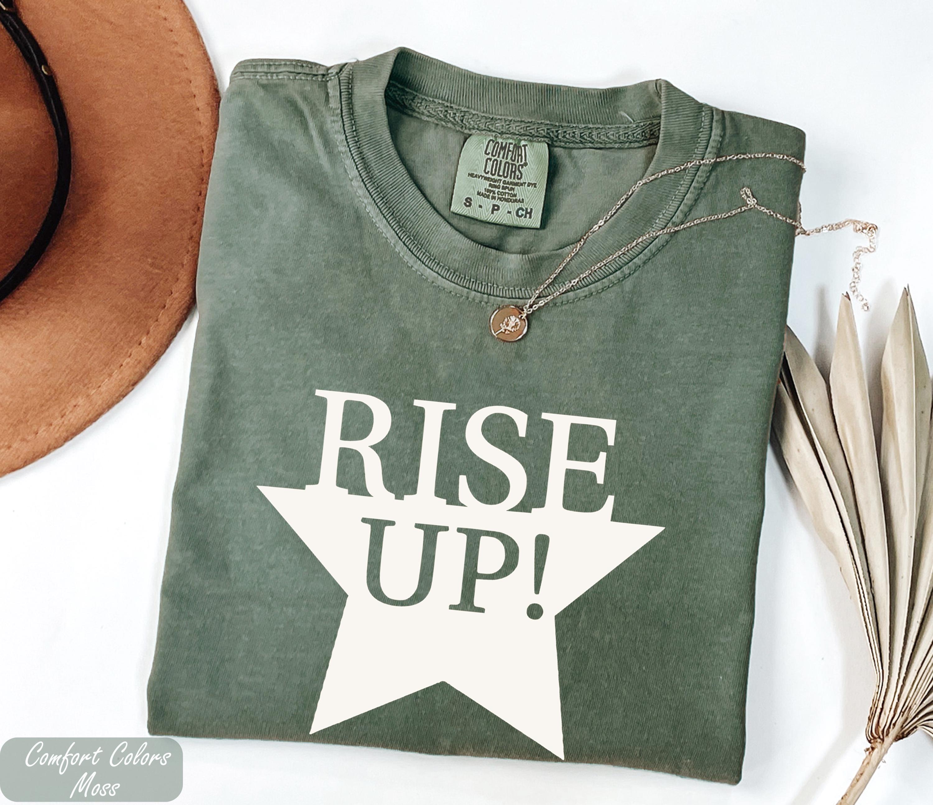 Rise Up Hamilton Comfort Colors® Shirt, Hamilton Musical Gift, Hamilton Broadway Show Shirt,  Alexander Hamilton Shirt, American Musical Tee