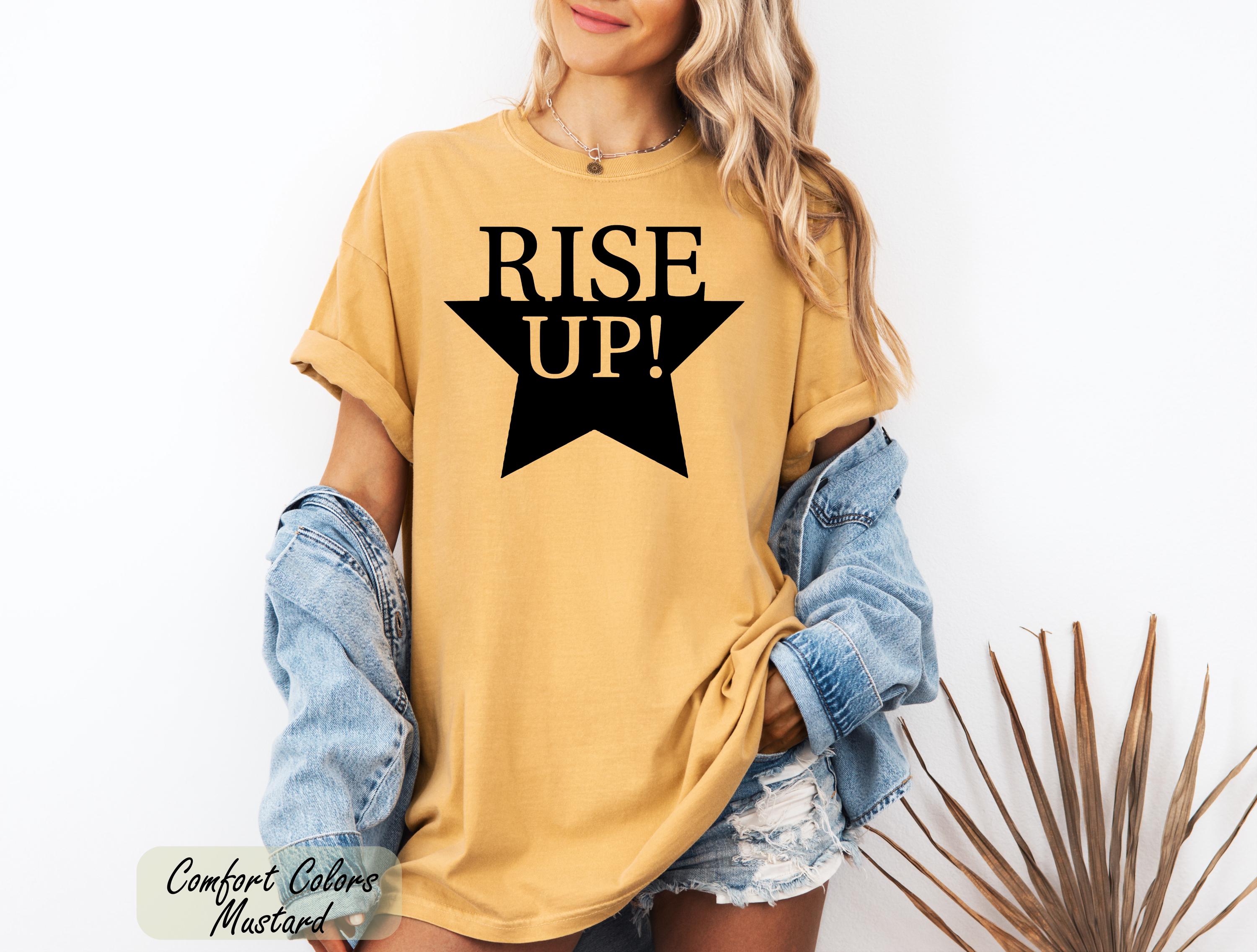Rise Up Hamilton Comfort Colors® Shirt, Hamilton Musical Gift, Hamilton Broadway Show Shirt,  Alexander Hamilton Shirt, American Musical Tee
