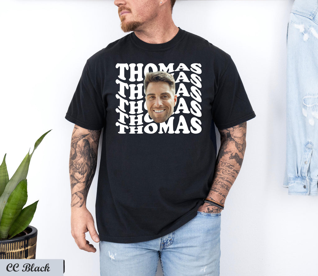 Custom Birthday Face Shirt, Funny Birthday Shirt, Birthday Party Shirt, Birthday Face Name Tee, Personalized Party Photo Shirt, Birthday tee