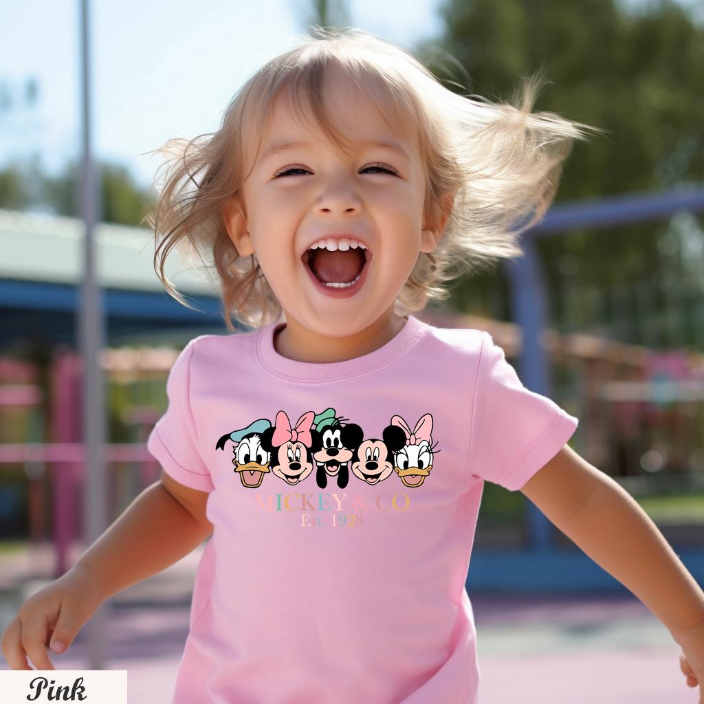 Retro Mickey & Co 1928 Shirt ,Family Mickey And Friends Shirt, Disney Trip Shirt, Disneyland Tee, Disneyworld Family Trip Shirt