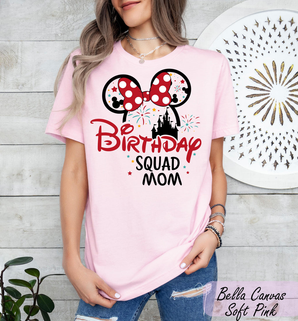Custom Disney Birthday Family Shirt, Disney Birthday Boy Shirt, Disney Trip 2025, Disney Birthday Squad Shirt, Disney Birthday Girl Shirts