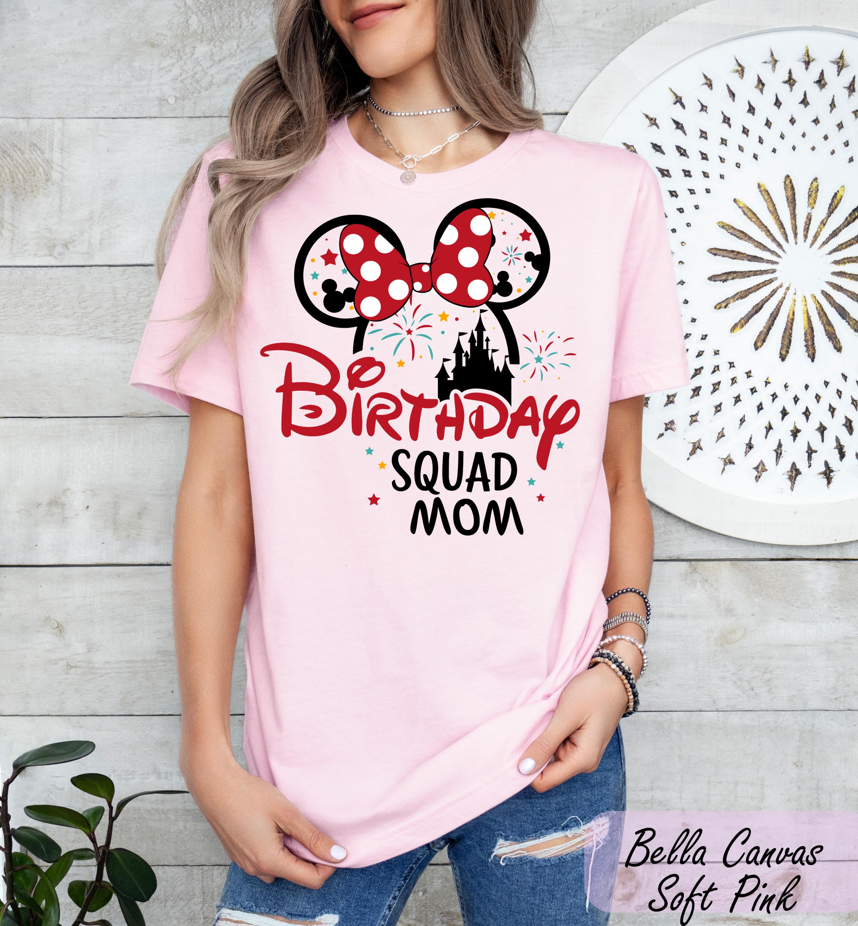 Custom Disney Birthday Family Shirt, Disney Birthday Boy Shirt, Disney Trip 2025, Disney Birthday Squad Shirt, Disney Birthday Girl Shirts