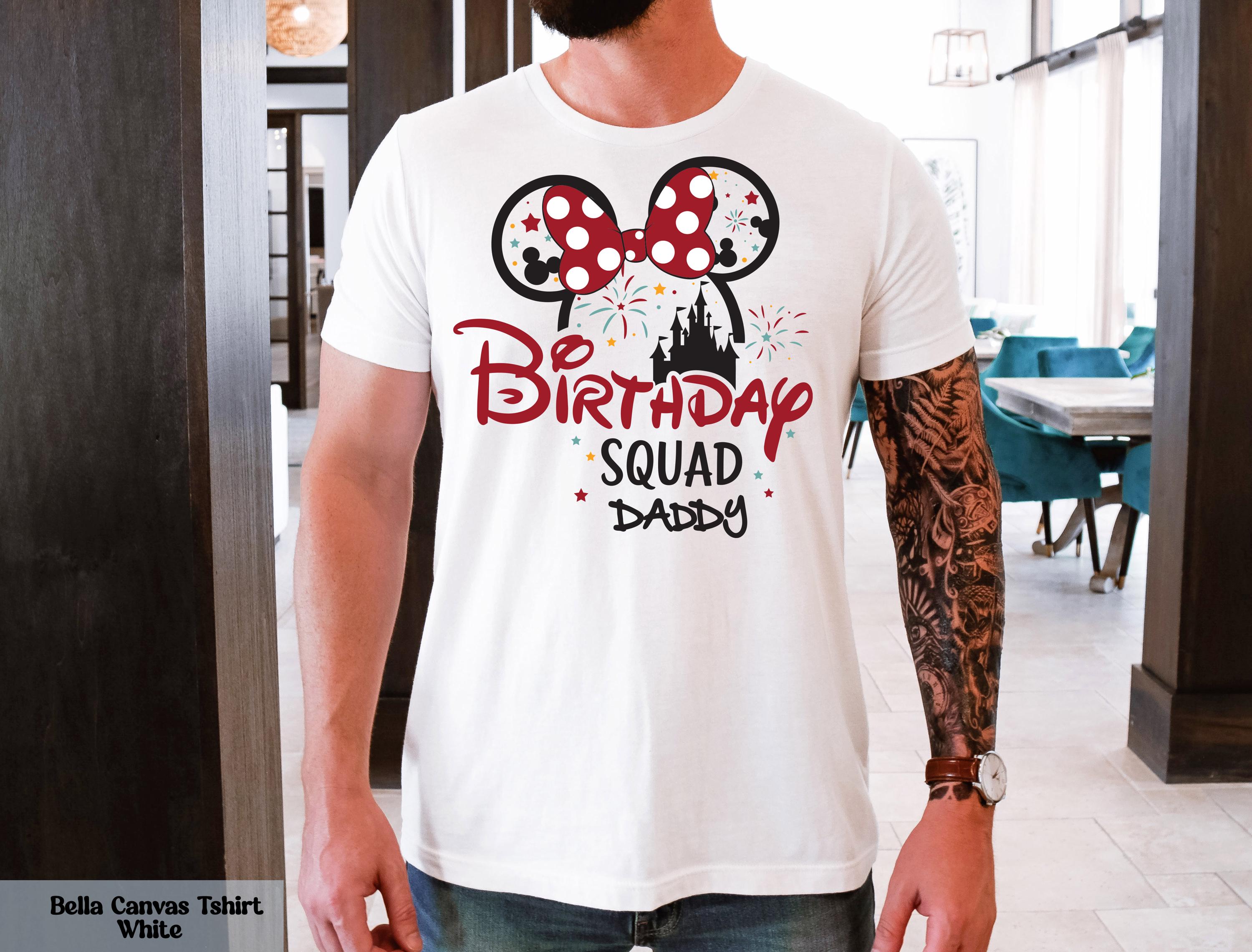 Custom Disney Birthday Family Shirt, Disney Birthday Boy Shirt, Disney Trip 2025, Disney Birthday Squad Shirt, Disney Birthday Girl Shirts