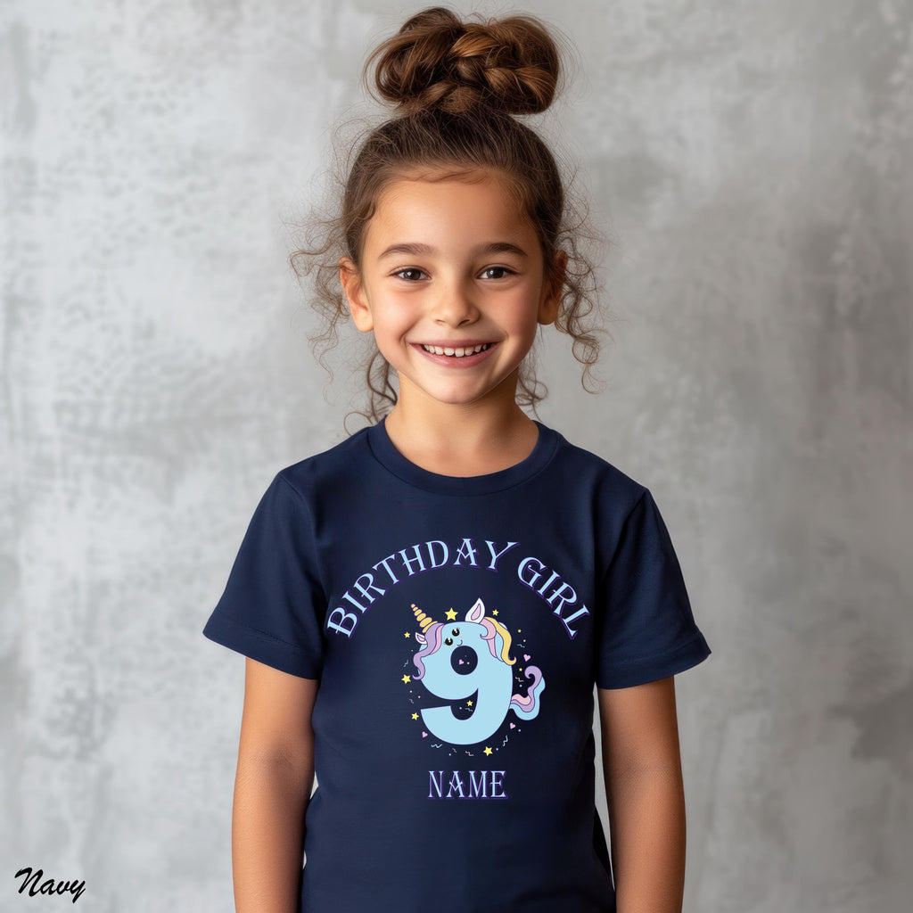 Birthday Toddler Shirt, Girls Birthday Party Shirt, Gift Ideas for Birthday Girl Shirt, Rainbow Birthday Girl Shirt, Birthday Party Shirt