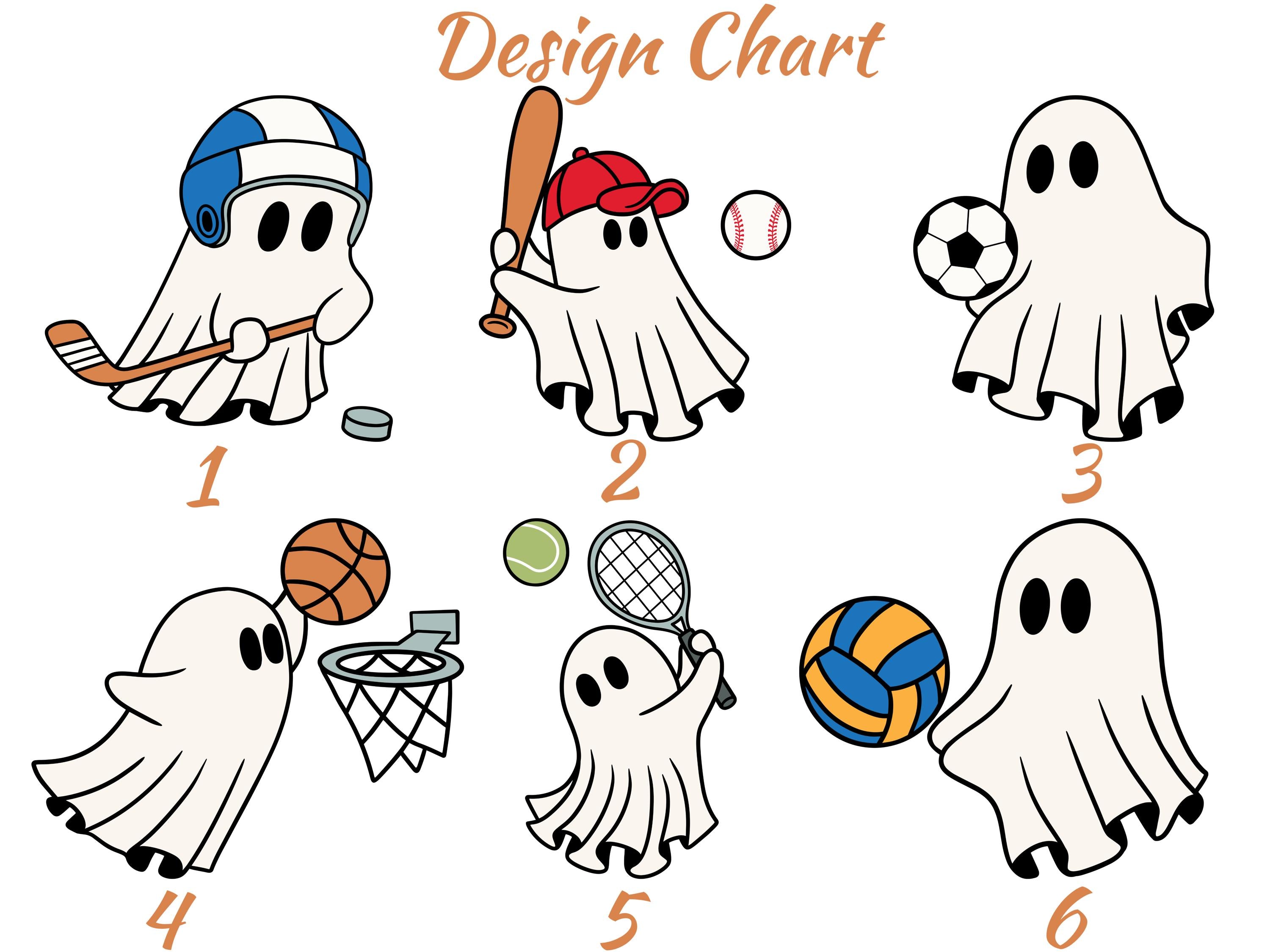 Personalized Halloween Ghost Tumbler with Name, Sportive Ghost Travel Cup, Custom 40oz Cup with Name, Spooky Season Iced Coffee Tumbler