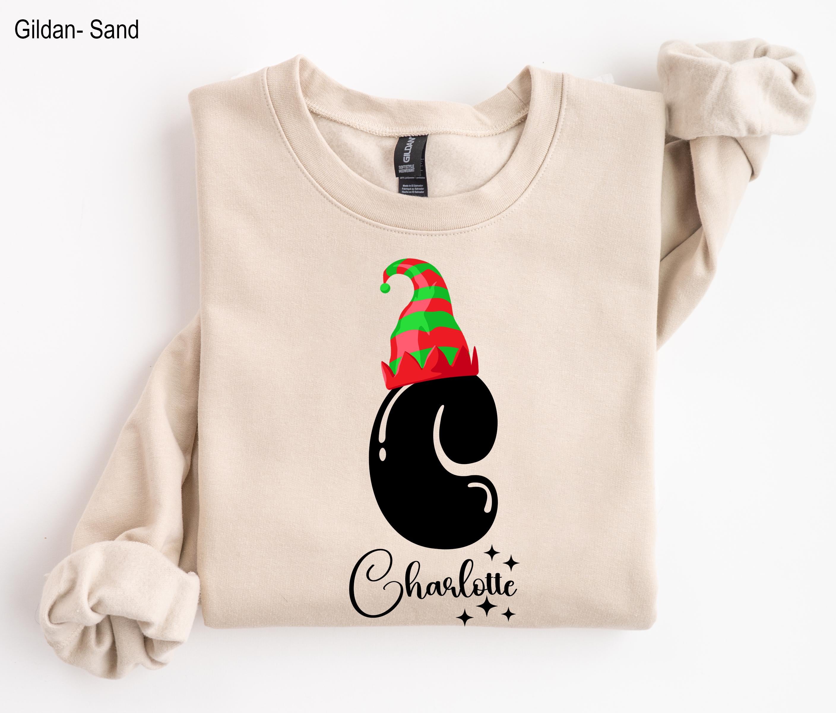 Personalized Elf Christmas Sweatshirt, Christmas Party 2026 Shirt, Custom Elf Family Shirt, Matching Christmas Group Sweatshirt, Xmas Gift