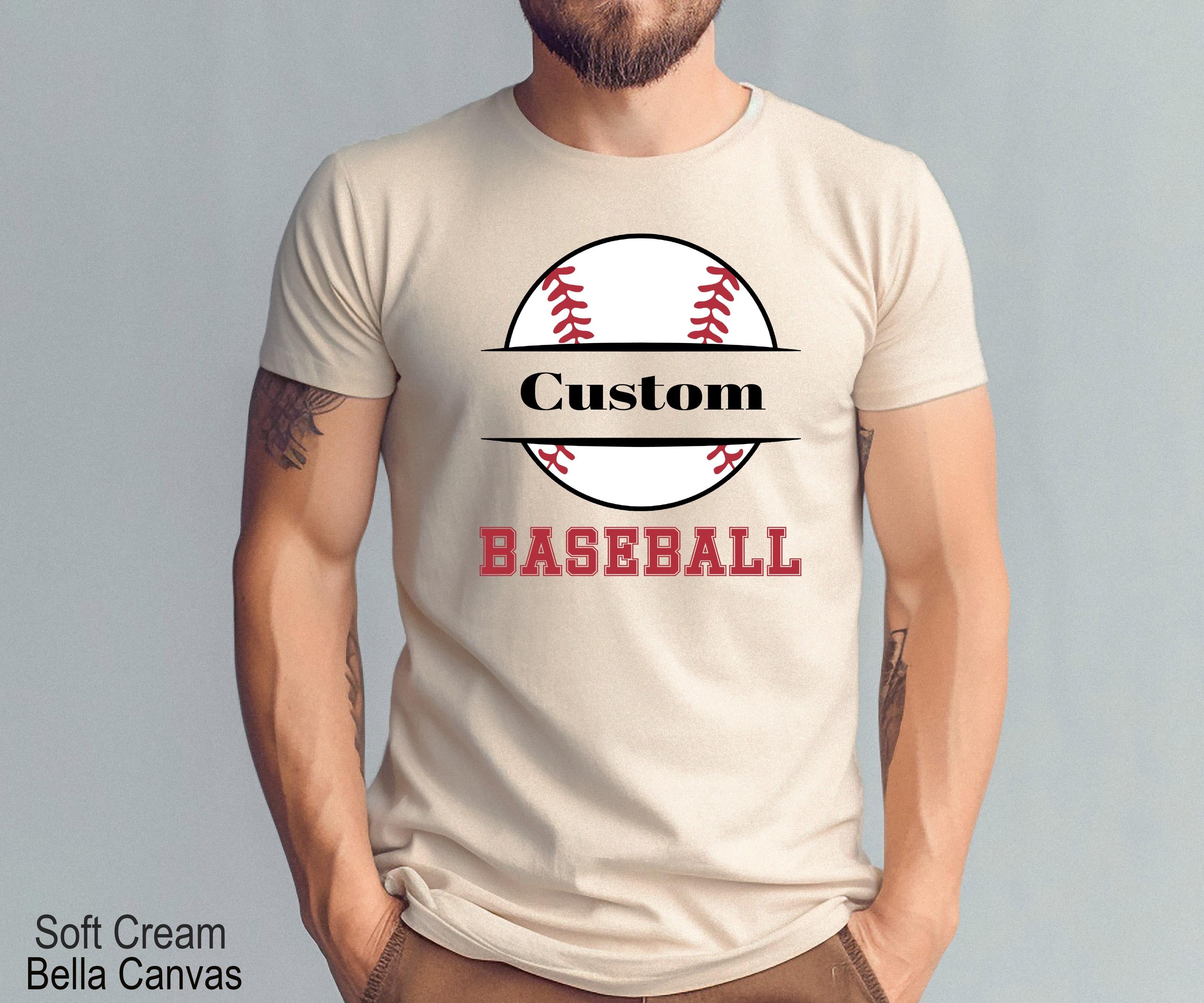 Custom Baseball Shirt, Personalized Team Name, Personalized Baseball Player Shirt, Sports Mom Tee, Baseball Shirt, Baseball Lover Shirt