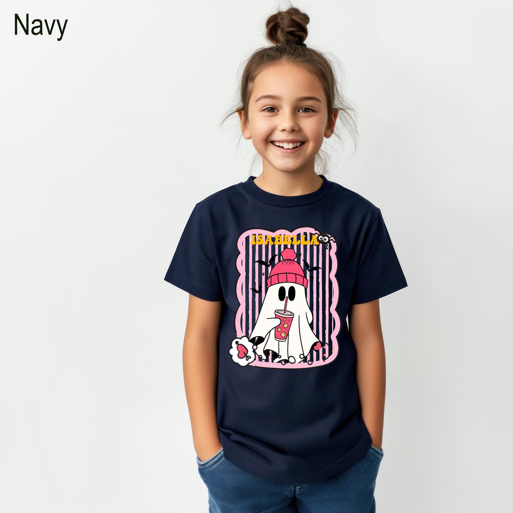 Custom Girl and Boy Halloween Name Shirt, Kid Shirt With Names, Halloween Shirt, Halloween Toddler Shirt, Personalized Halloween Kid Shirt