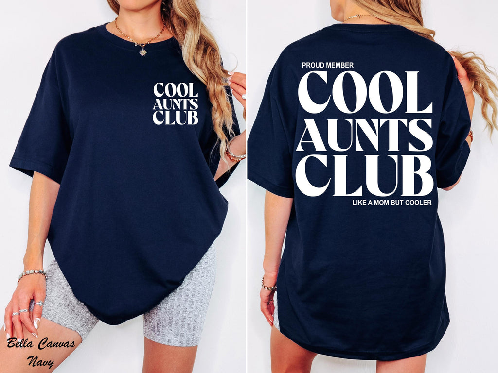 Cool Aunts Club Shirt, Mothers Day Shirt, Auntie Shirt, New Aunt Gift for Sister, Pregnancy Announcement For Aunt, Favorite Aunt Shirt