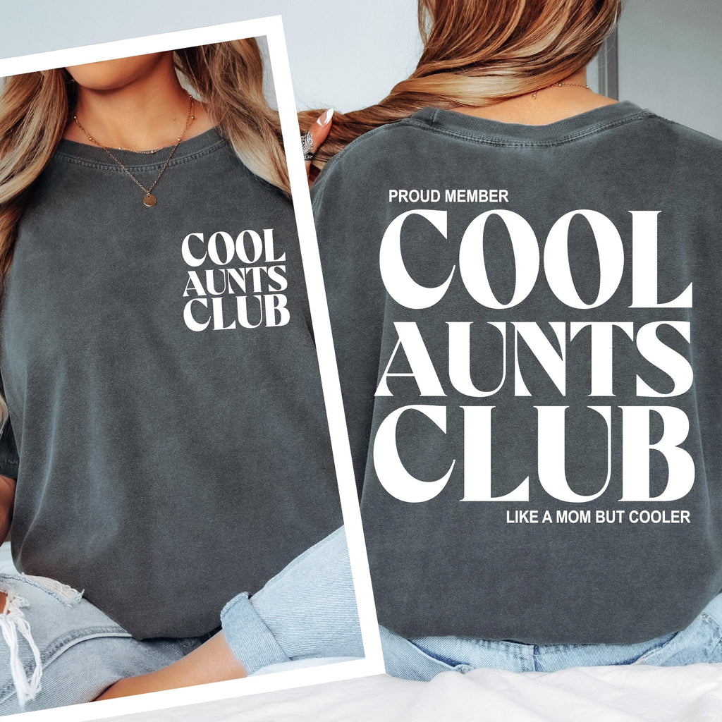 Cool Aunts Club Shirt, Mothers Day Shirt, Auntie Shirt, New Aunt Gift for Sister, Pregnancy Announcement For Aunt, Favorite Aunt Shirt