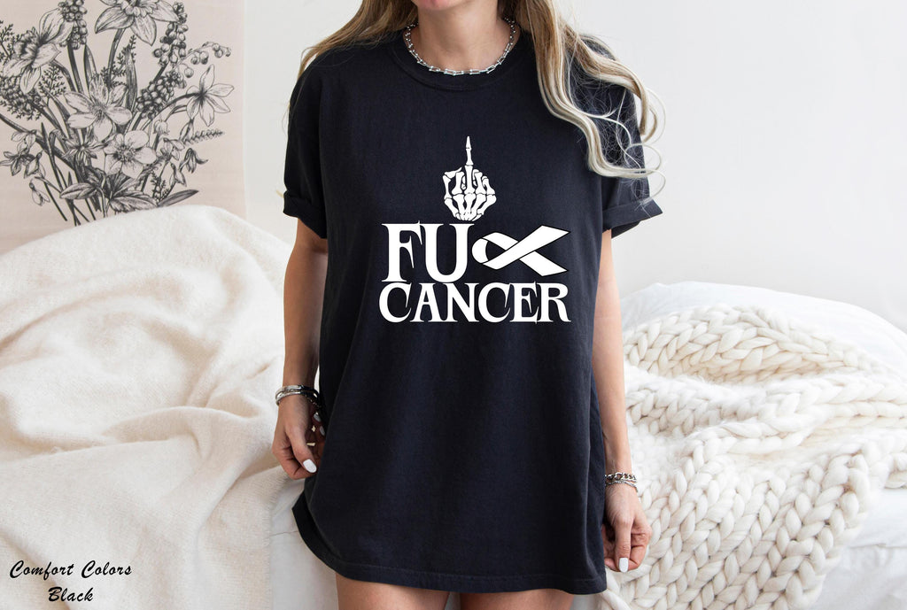 Fuck Cancer Shirt,Breast Cancer Shirt,Cancer Awareness Shirt,October Breast Cancer Awareness Shirt,Cancer Survivor Tee,Support Fighter Tee