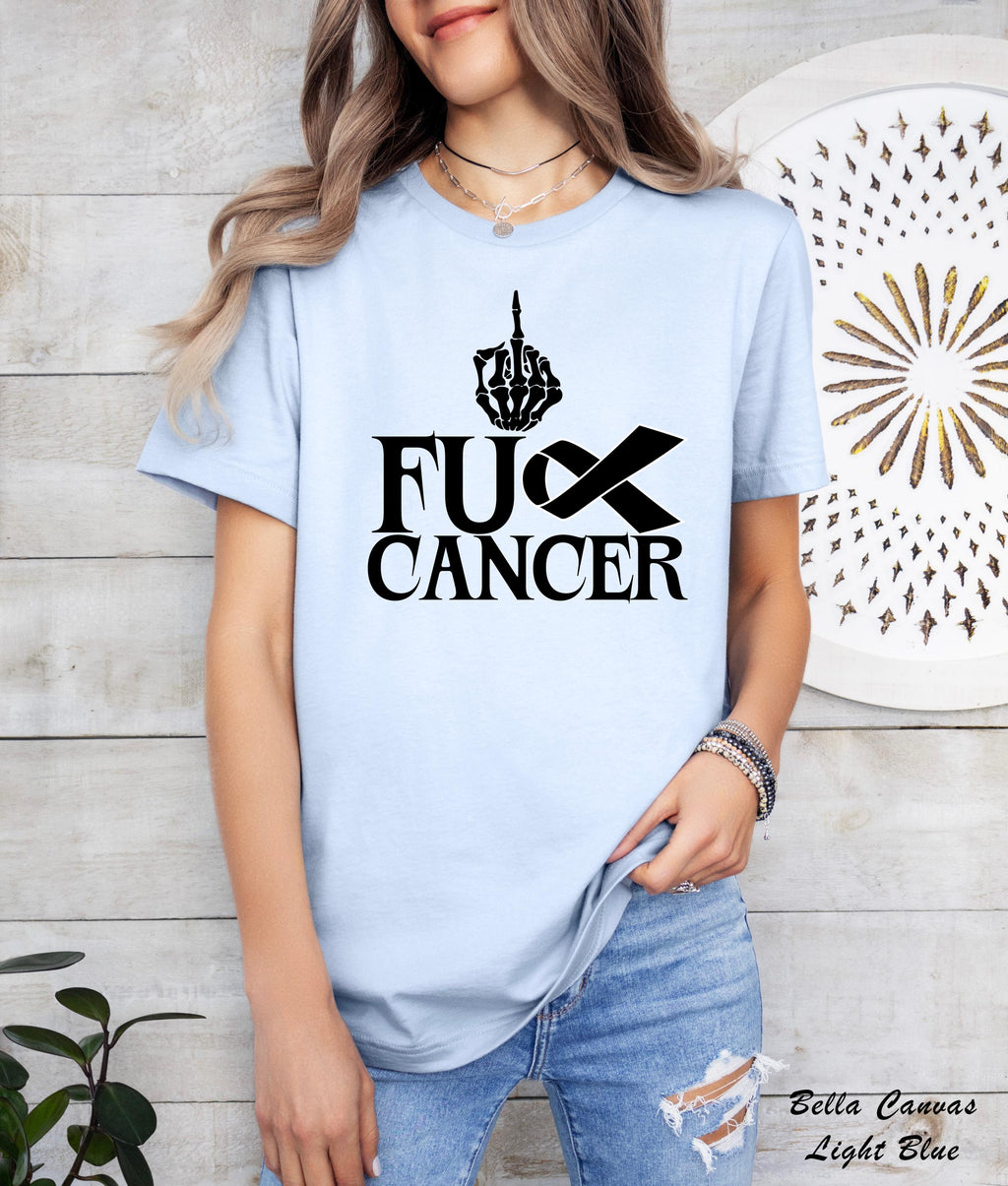 Fuck Cancer Shirt,Breast Cancer Shirt,Cancer Awareness Shirt,October Breast Cancer Awareness Shirt,Cancer Survivor Tee,Support Fighter Tee