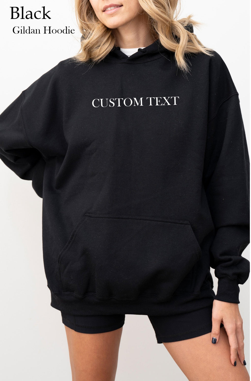 Unisex Custom Text Sweatshirt, Personalised Jumper, Design your Own Hoodie, Custom Logo Sweater, Personalized Sweater, Personalized Gift