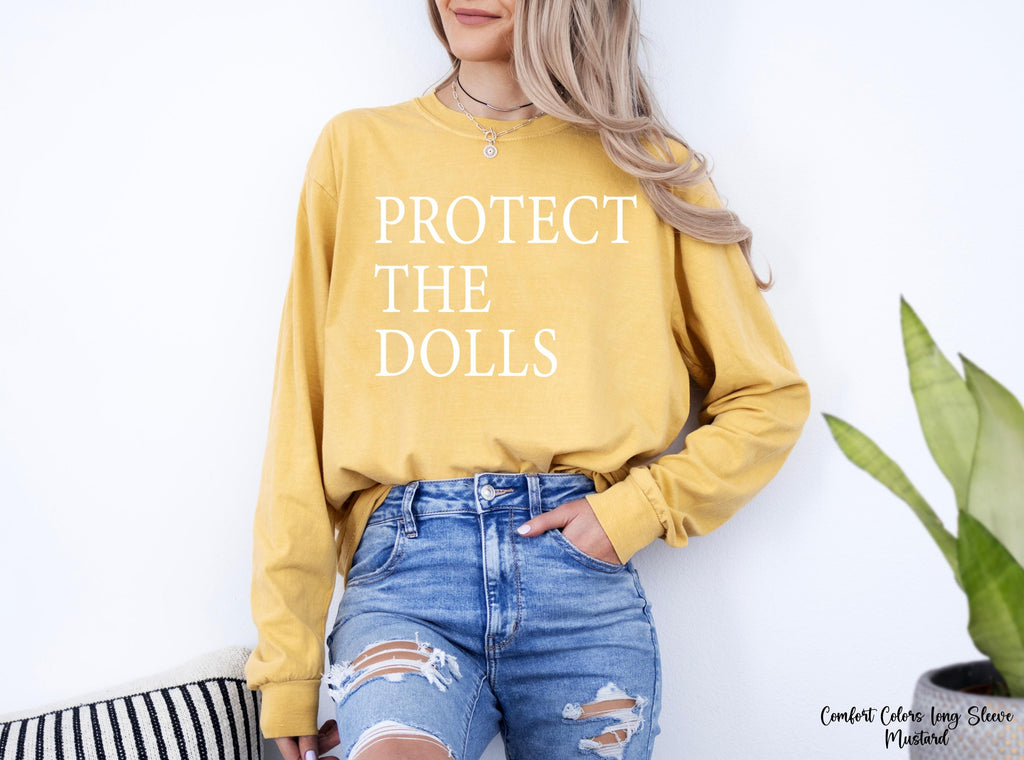 Protect The Dolls Sweatshirt, Trans Rights  Sweatshirt, Human Rights Activist Sweatshirt, LGTBQ+ Awareness Sweatshirt, Gender Equality Gift