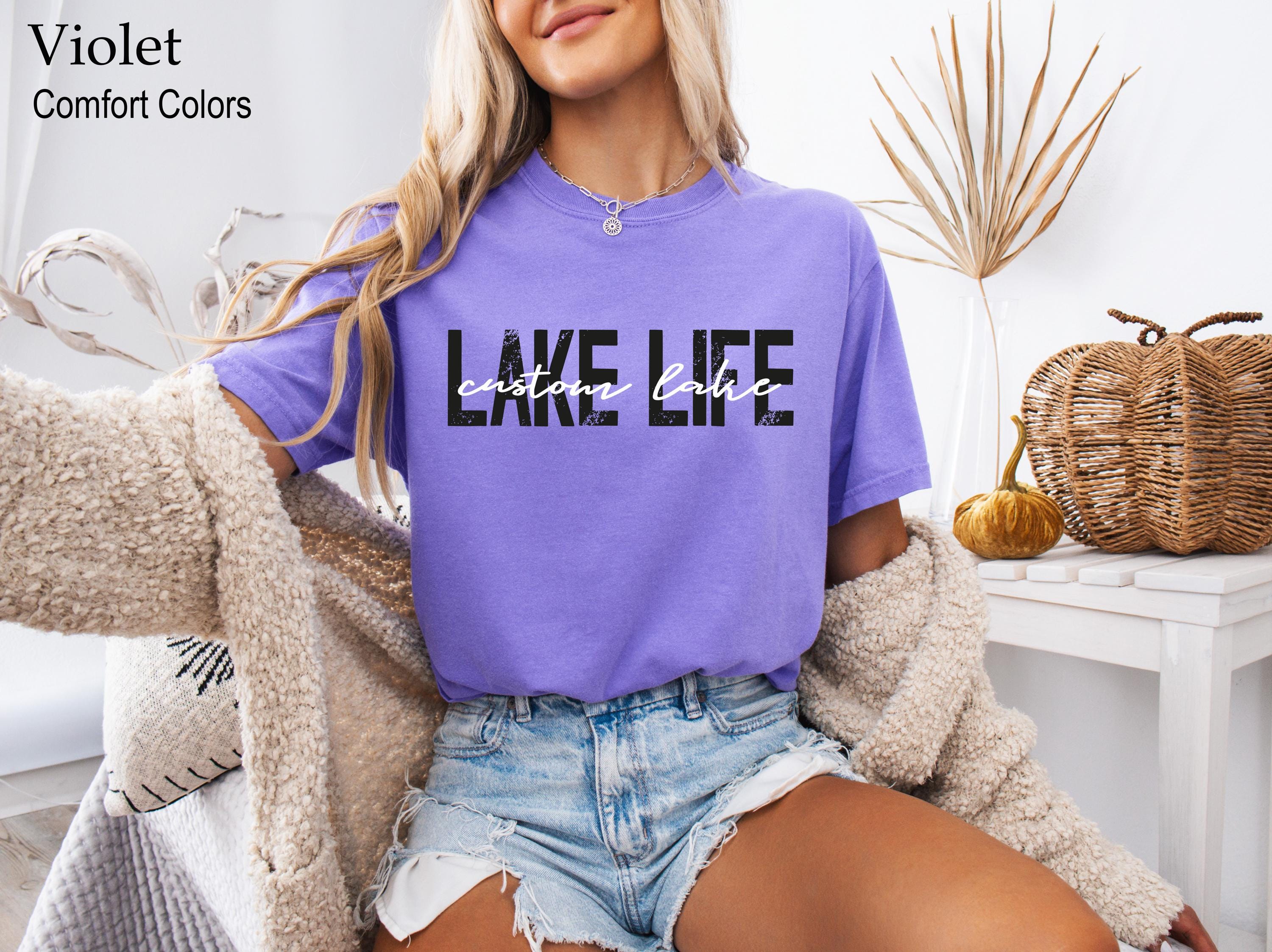 Custom Lake Life Shirt, Personalized Lake T-shirt, Lake Life Shirt, Lake House Gifts, Summer Lake Shirt, Lake Lover Gift, Lake Vacation Tee