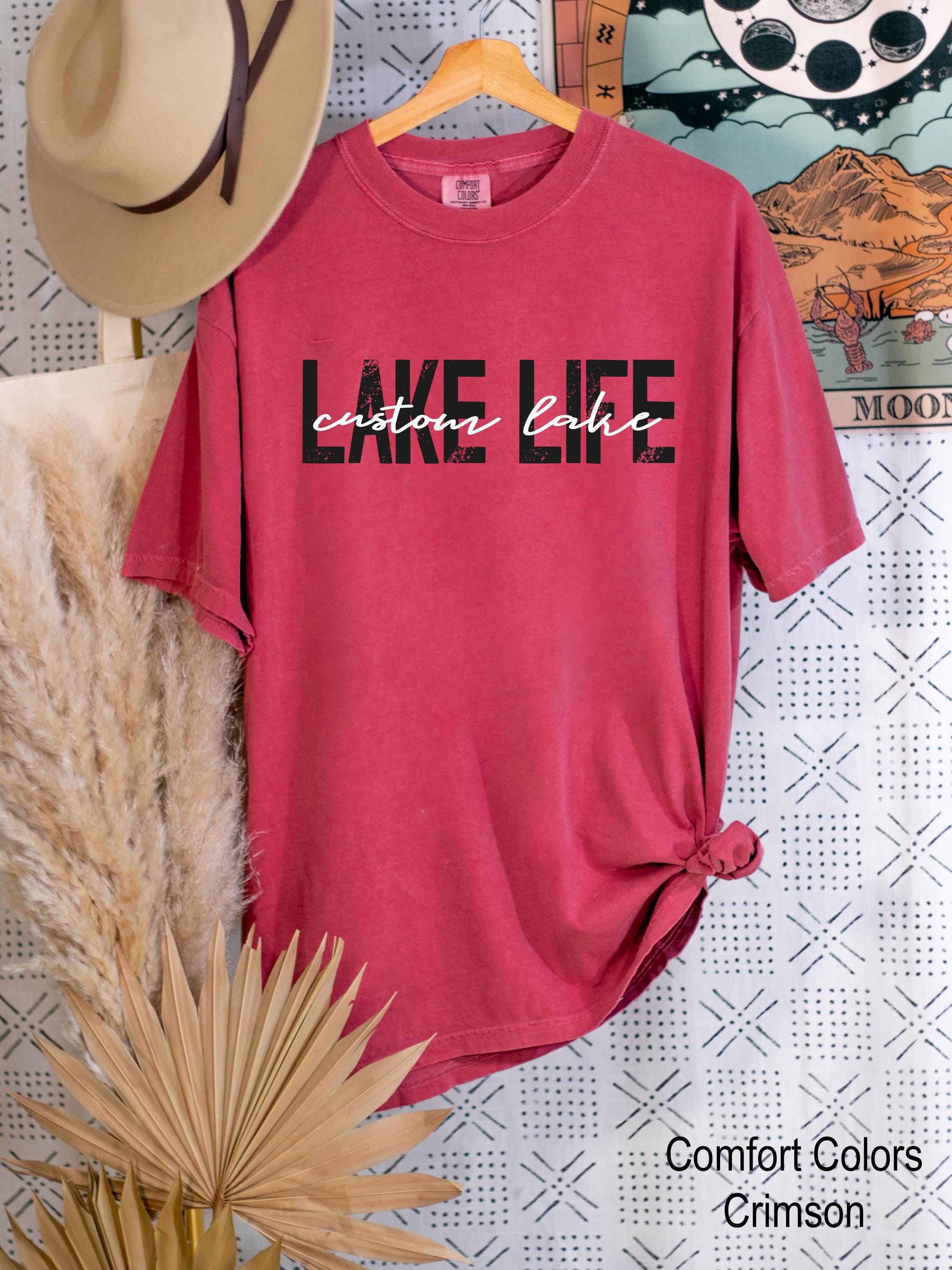 Custom Lake Life Shirt, Personalized Lake T-shirt, Lake Life Shirt, Lake House Gifts, Summer Lake Shirt, Lake Lover Gift, Lake Vacation Tee
