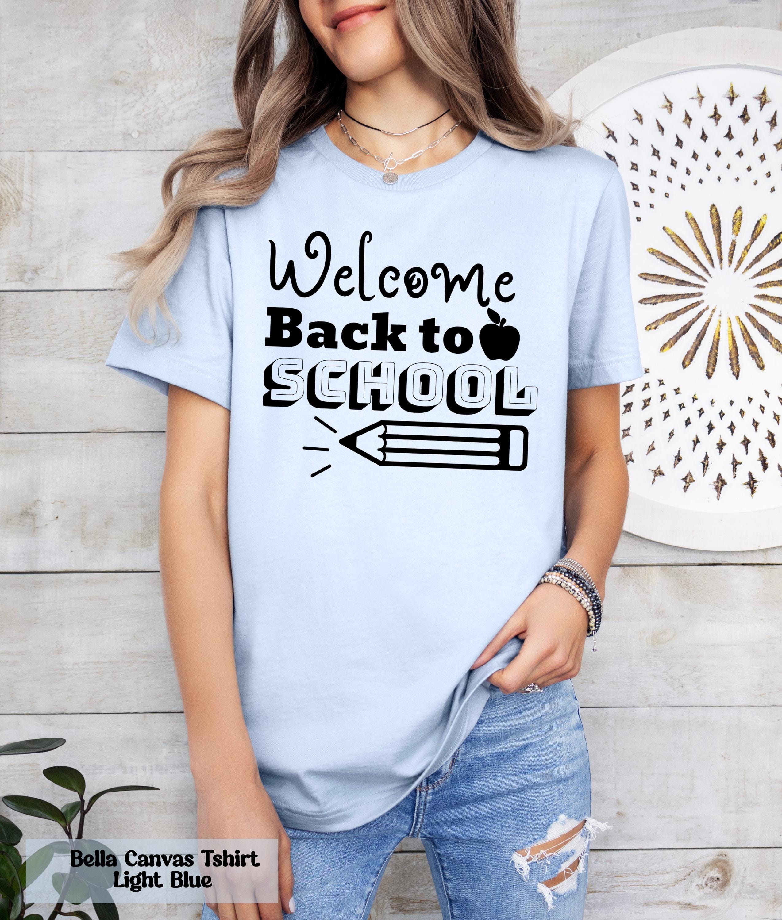 Comfort Colors® Welcome Back to School Shirt, Teacher Gift,  Elementary Teacher Shirt, First Day Of School Tee, Teacher Squad Shirt