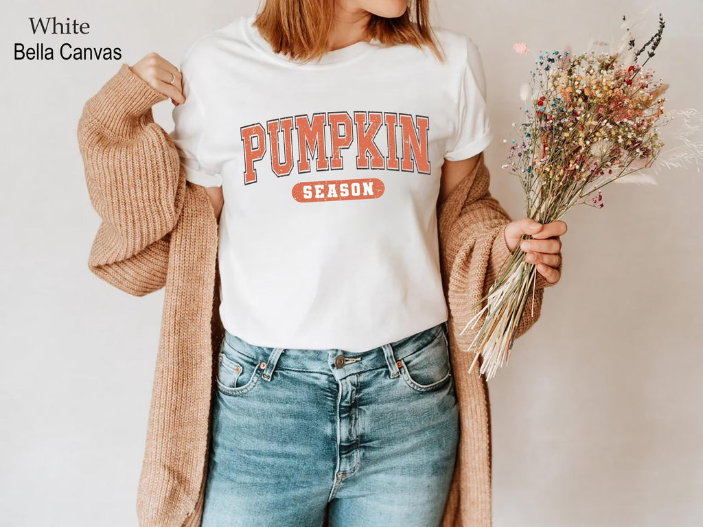 Pumpkin Season Shirt, Happy Thanksgiving, Cozy Pumpkin Sweater, Fall Gifts, Cute Fall Shirt, Thanksgiving Gift, Halloween Shirts For Women