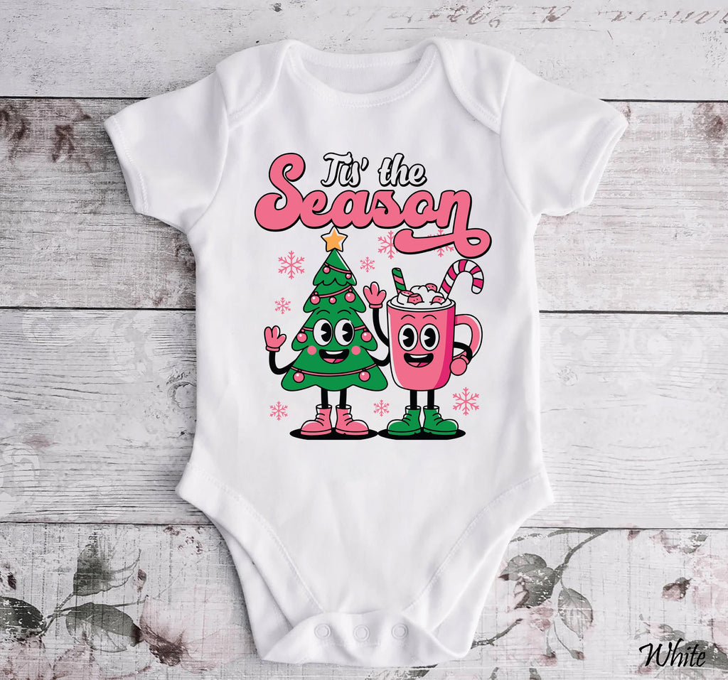 Retro Tis The Season Christmas Shirt, Merry Christmas Shirt, Family Christmas Shirt, Cute Christmas Shirt, Winter Holiday Gift, Xmas Tee