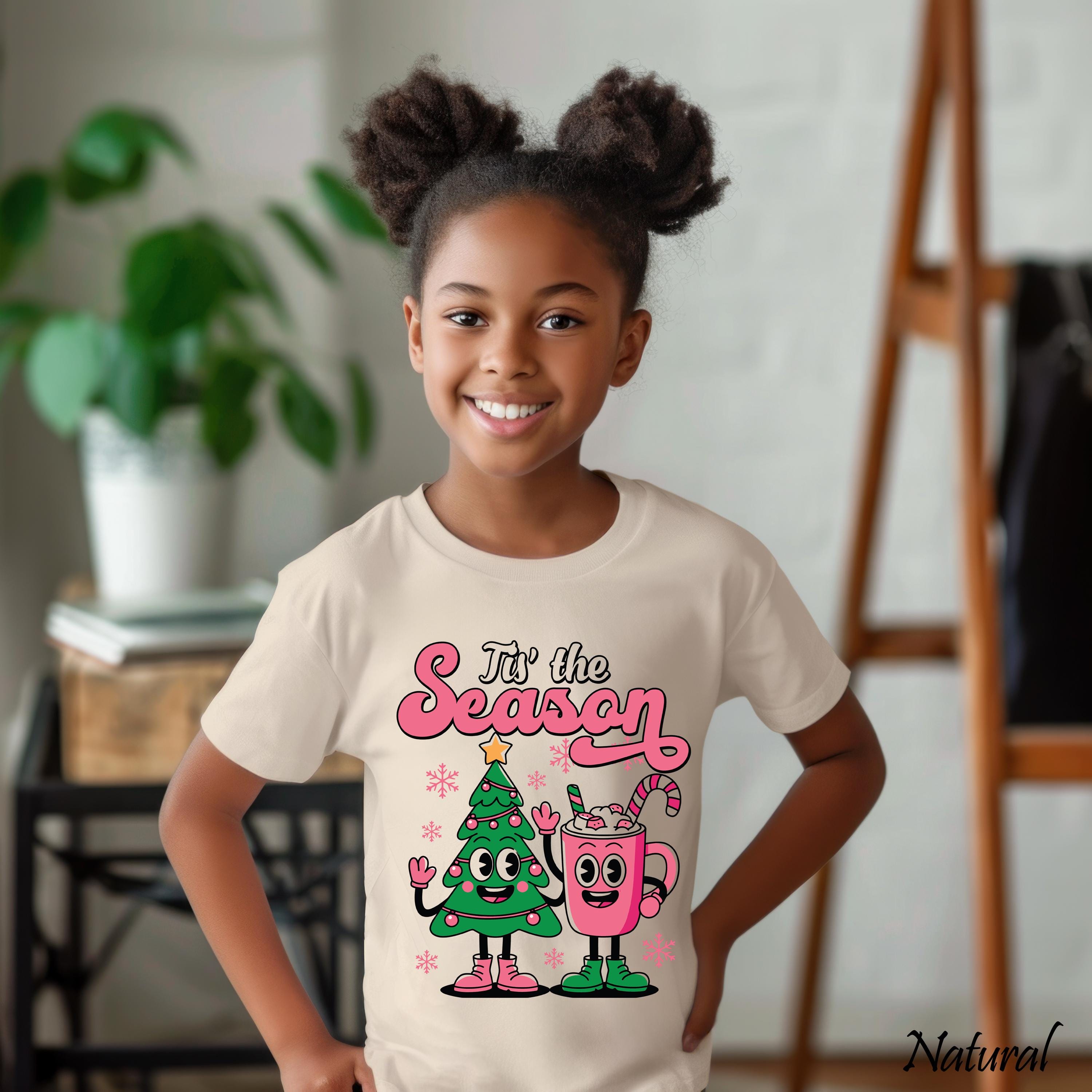 Retro Tis The Season Christmas Shirt, Merry Christmas Shirt, Family Christmas Shirt, Cute Christmas Shirt, Winter Holiday Gift, Xmas Tee
