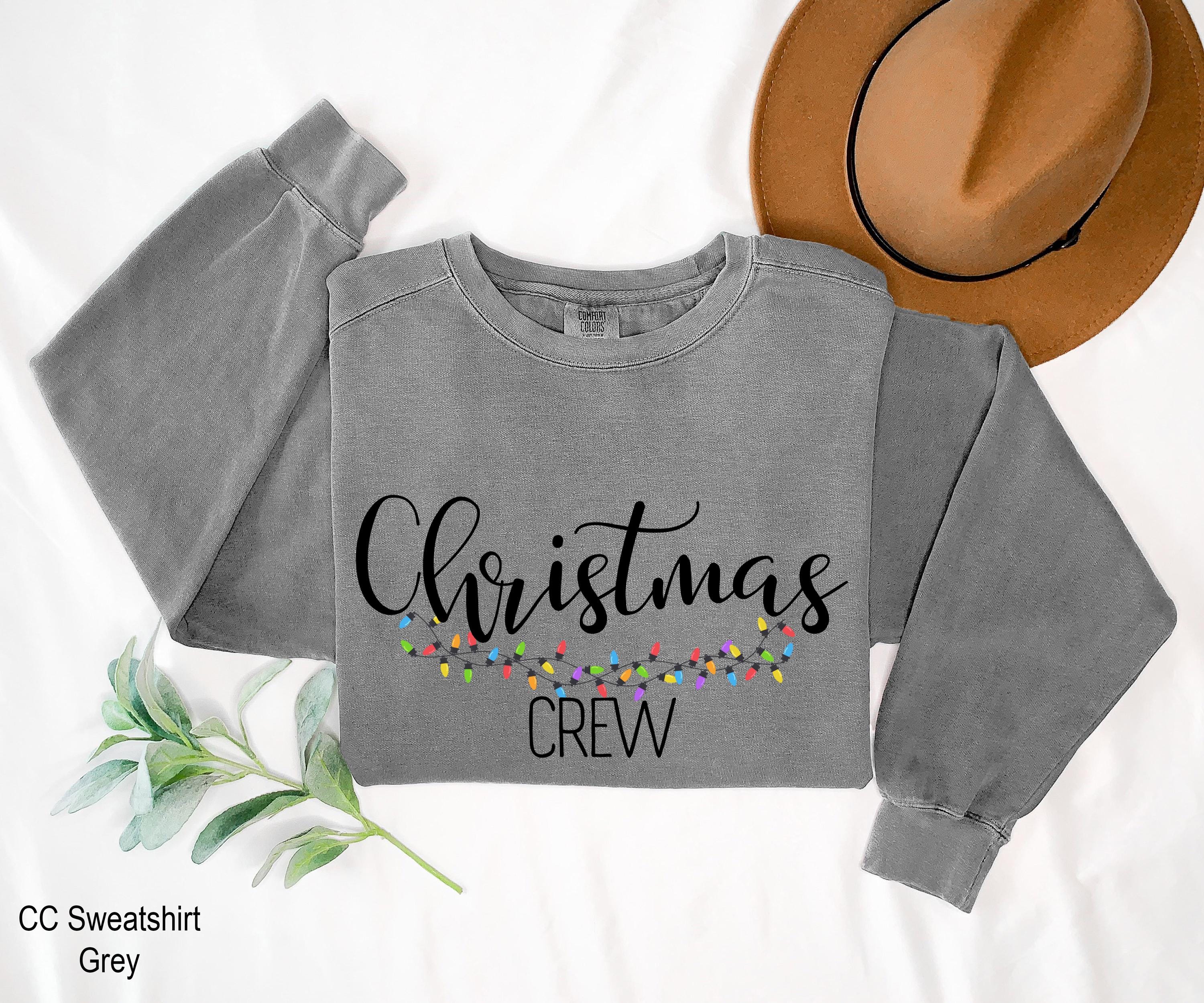 Christmas Crew Sweatshirt, Family Christmas Sweatshirt, Matching Family Christmas Shirts, Christmas Party Crew Tee, Christmas Matching Tee