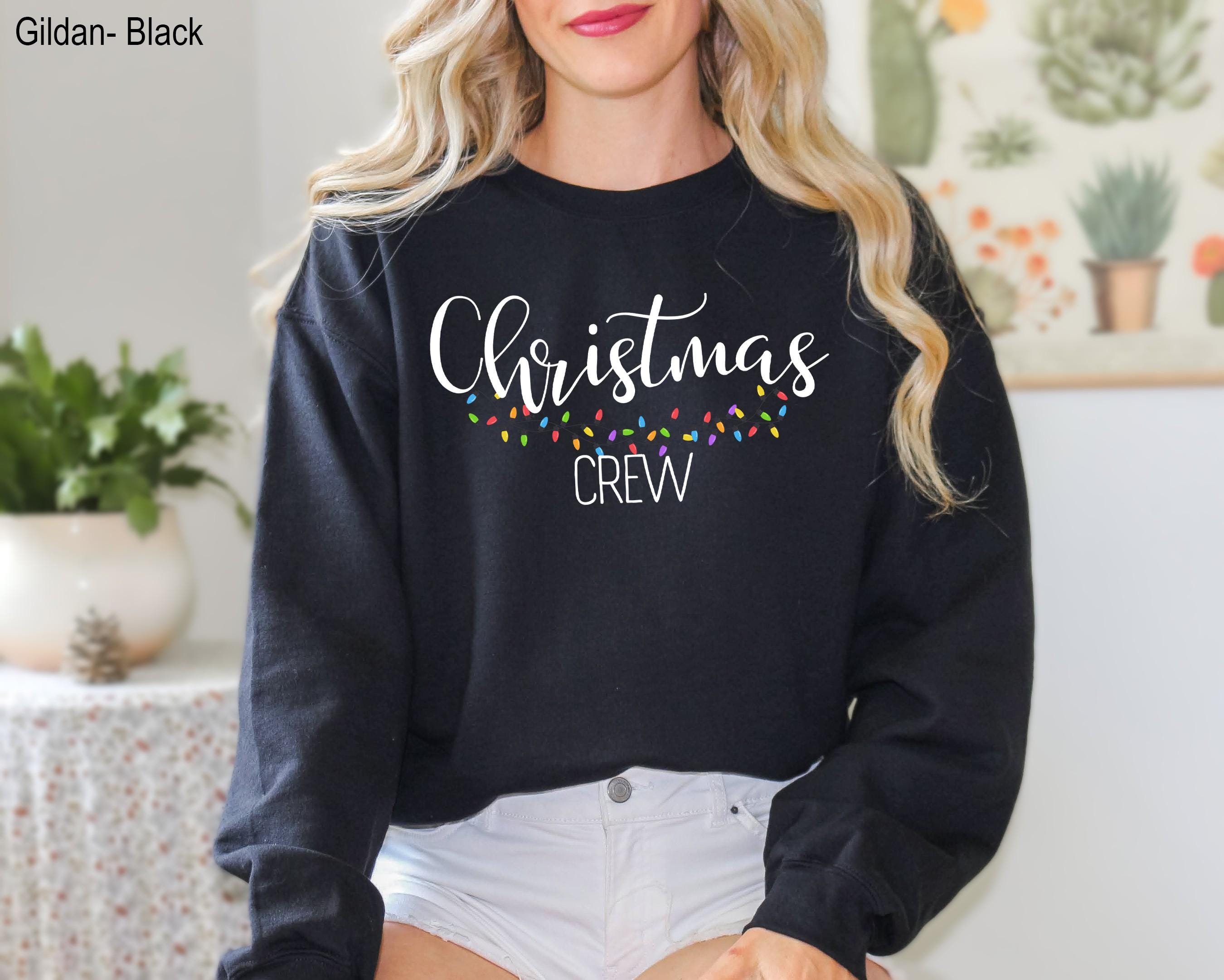 Christmas Crew Sweatshirt, Family Christmas Sweatshirt, Matching Family Christmas Shirts, Christmas Party Crew Tee, Christmas Matching Tee