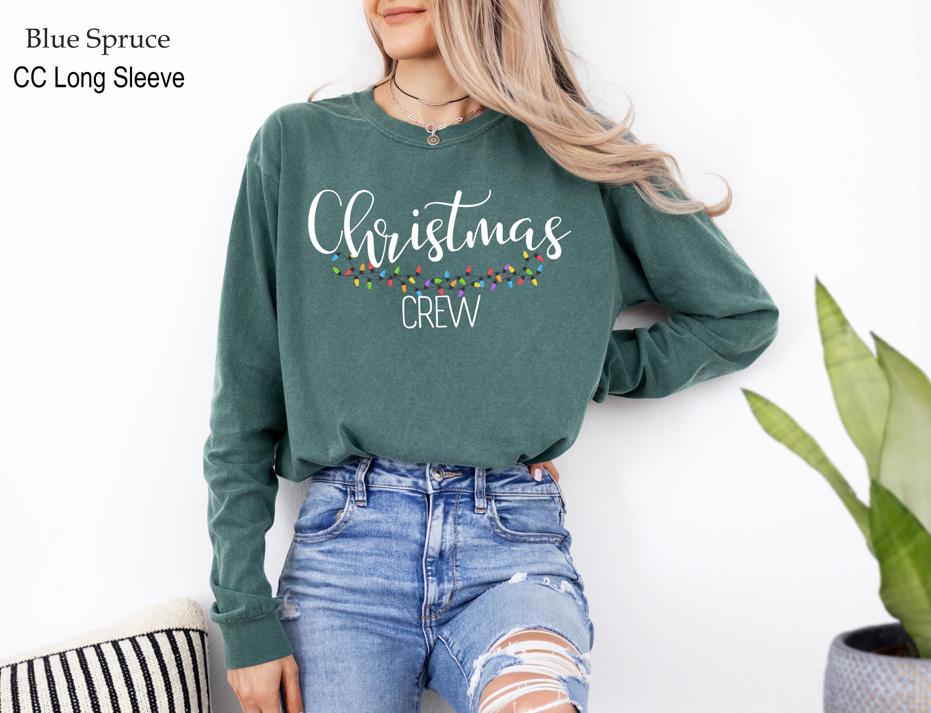 Christmas Crew Sweatshirt, Family Christmas Sweatshirt, Matching Family Christmas Shirts, Christmas Party Crew Tee, Christmas Matching Tee