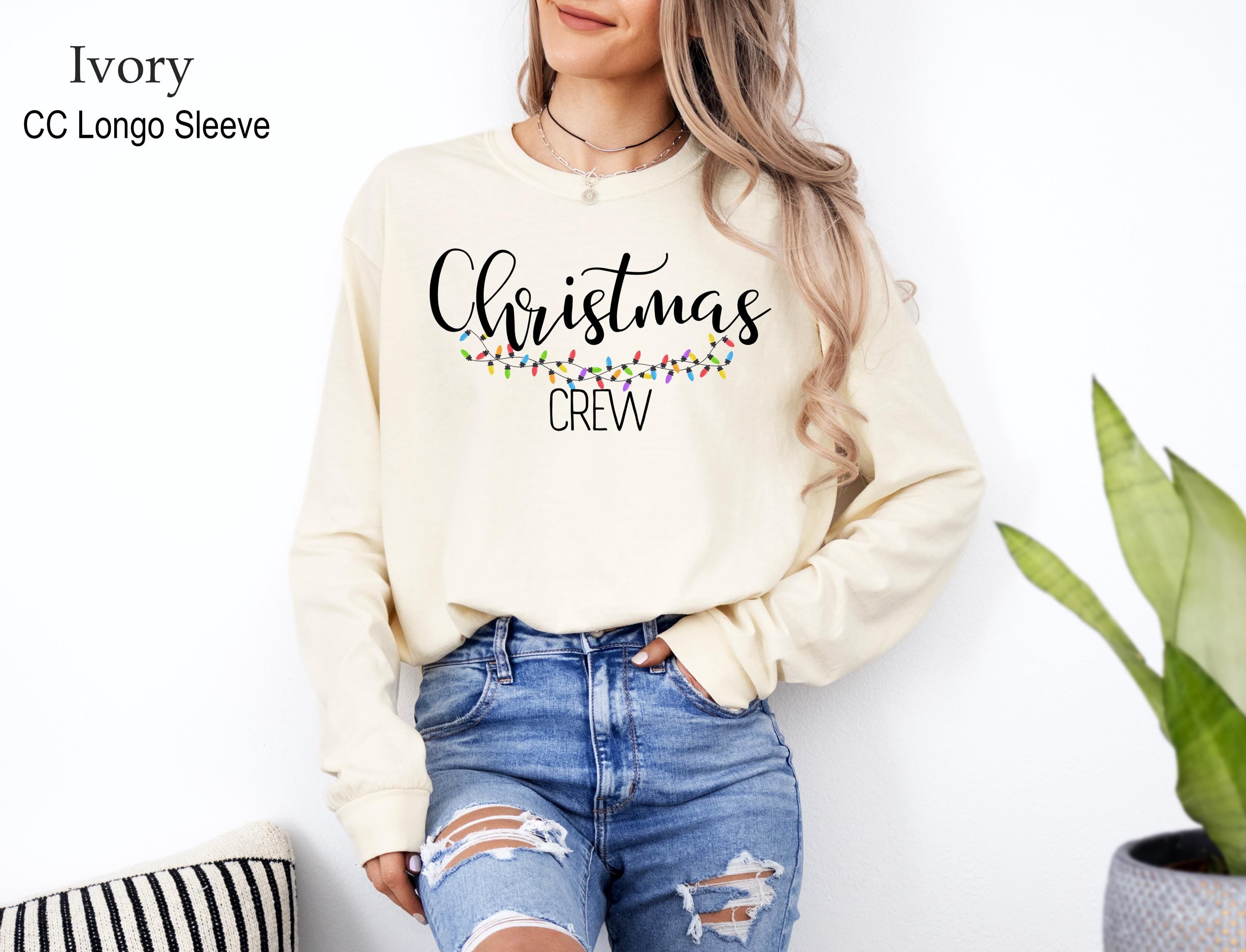 Christmas Crew Sweatshirt, Family Christmas Sweatshirt, Matching Family Christmas Shirts, Christmas Party Crew Tee, Christmas Matching Tee