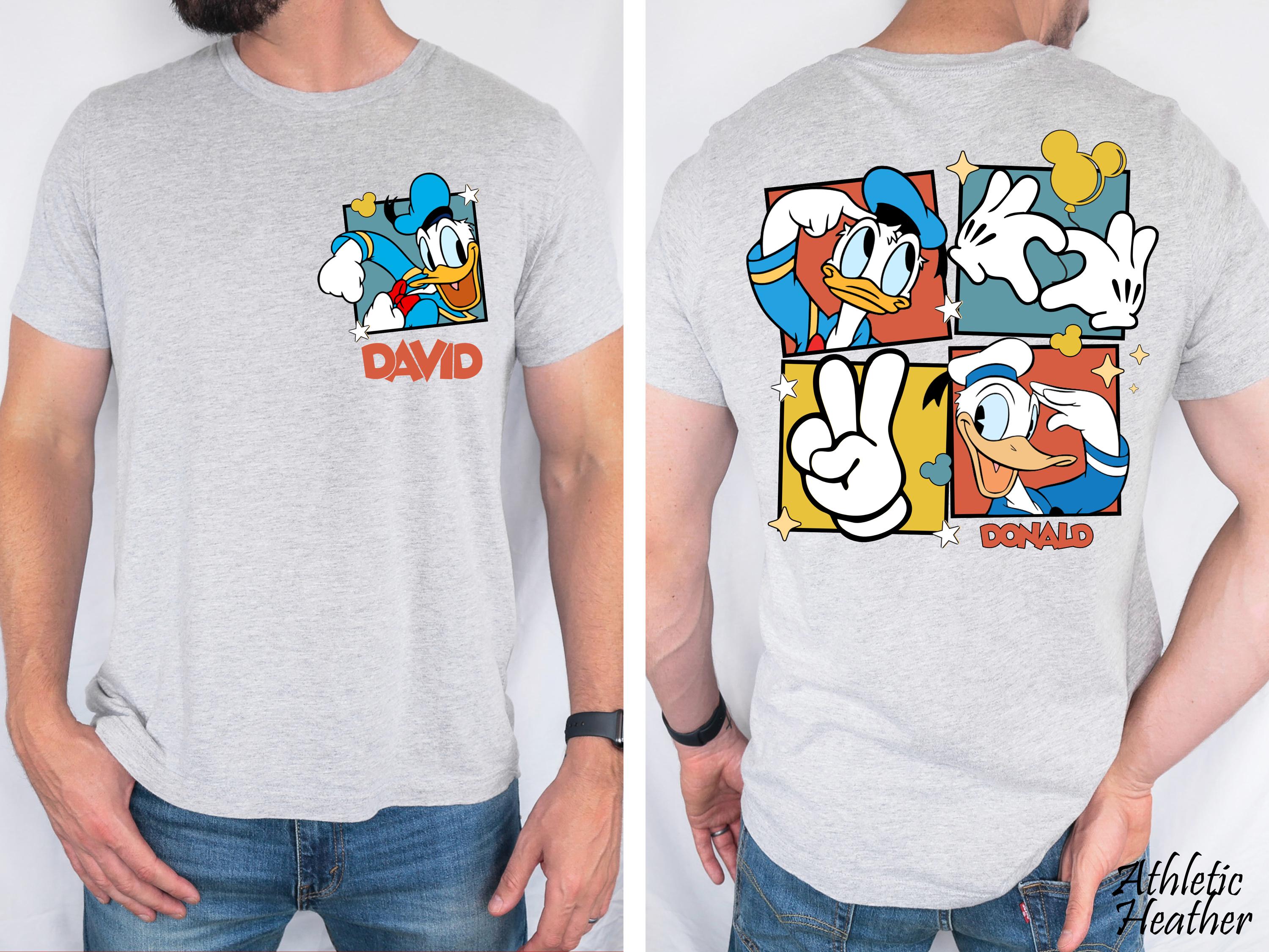 Custom Disney Donald Duck Shirt, Disneyland Trip Family Vacation Shirt, Donald Duck Birthday Boy Shirt, Disney Besties Tee, Toddler Shirt,