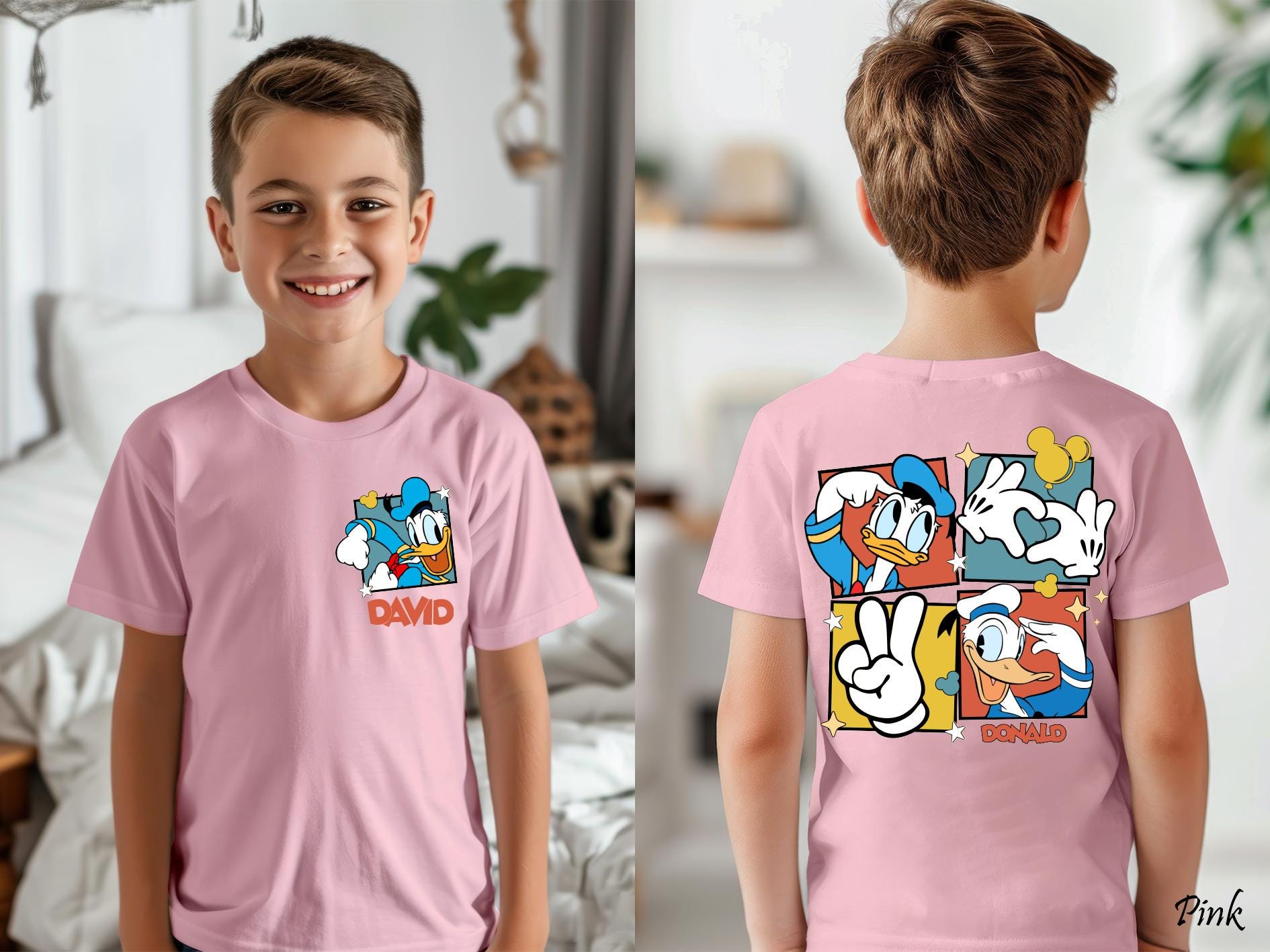 Custom Disney Donald Duck Shirt, Disneyland Trip Family Vacation Shirt, Donald Duck Birthday Boy Shirt, Disney Besties Tee, Toddler Shirt,