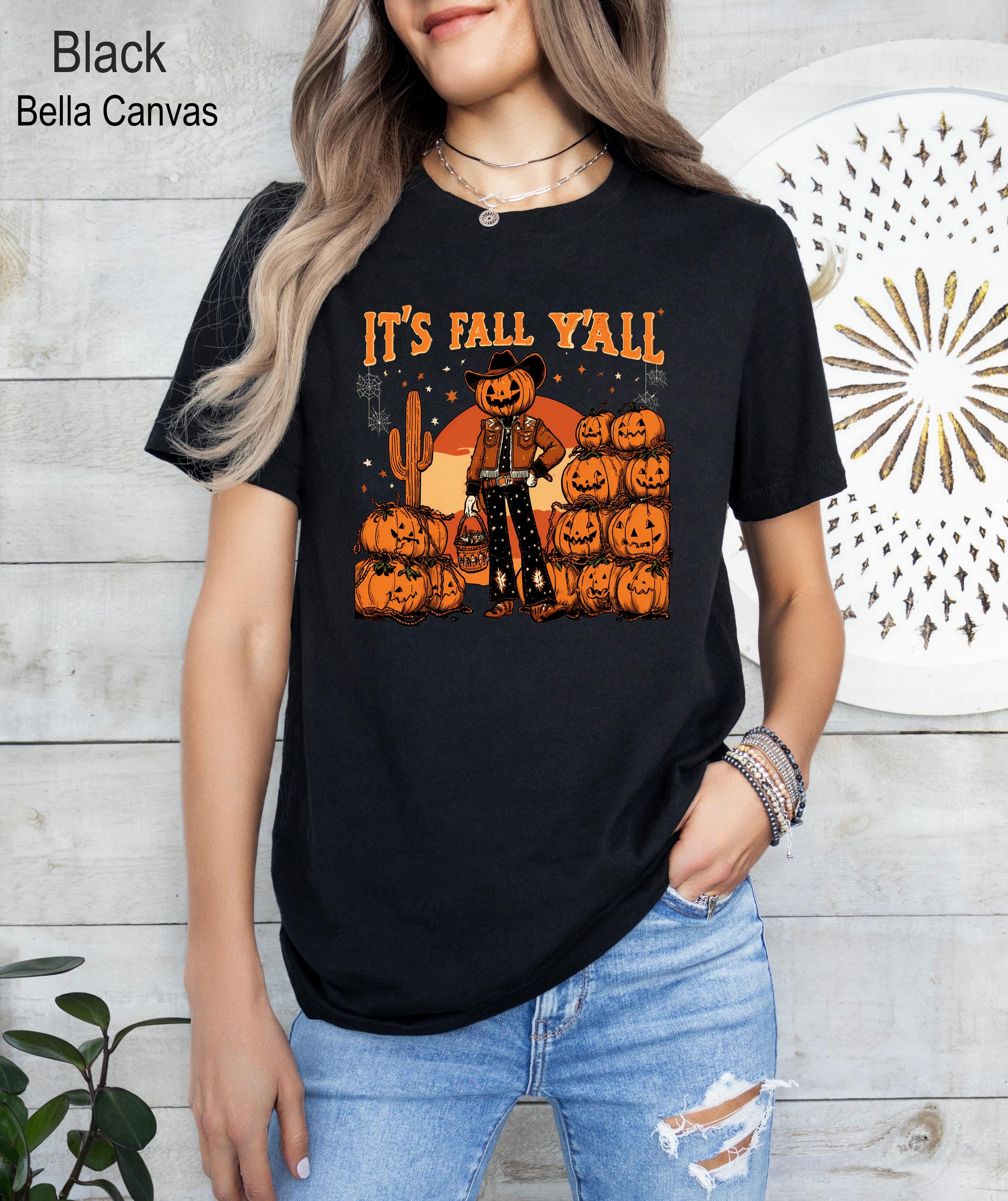 Its Fall Yall Shirt, Thanksgiving Shirt, Fall Pumpkin Shirt, Country Pumpkin Shirt, Western Fall Shirt, Autumn Shirt, Western Pumpkin Tee