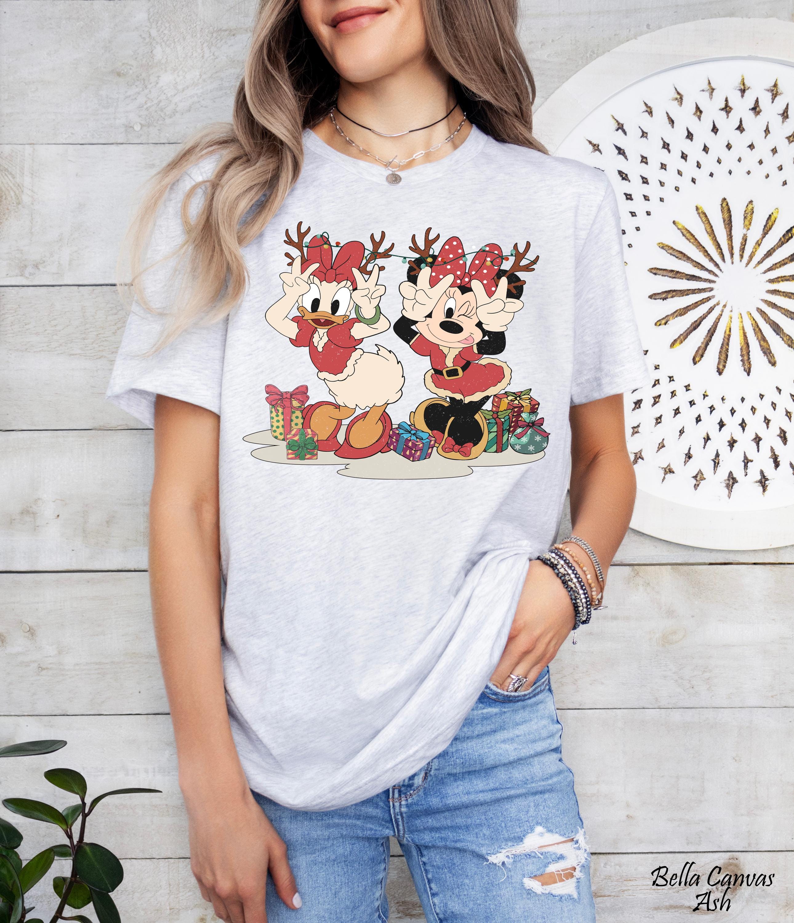 Cartoon Mickey and Friends Christmas Party 2026 Shirt, Disney Trip shirt, Disney Family Vacation Shirt, Disney Family Matching Shirt