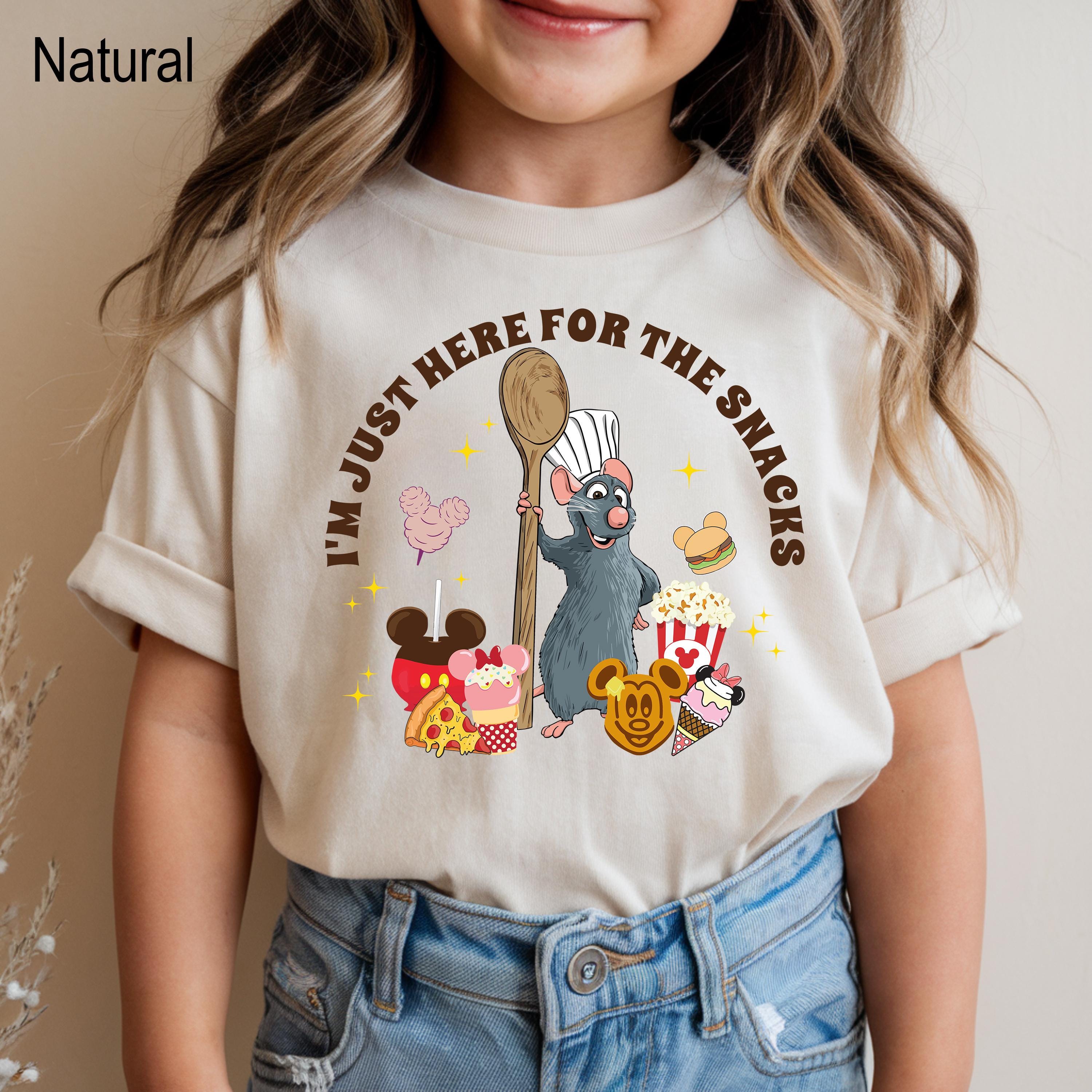 Retro Remy Ratatouille Shirt,I'm Just Here For The Snacks Family Shirt,Disney Family Shirt,Little Chef Ratatouille Tee,Disney Snacks Shirt
