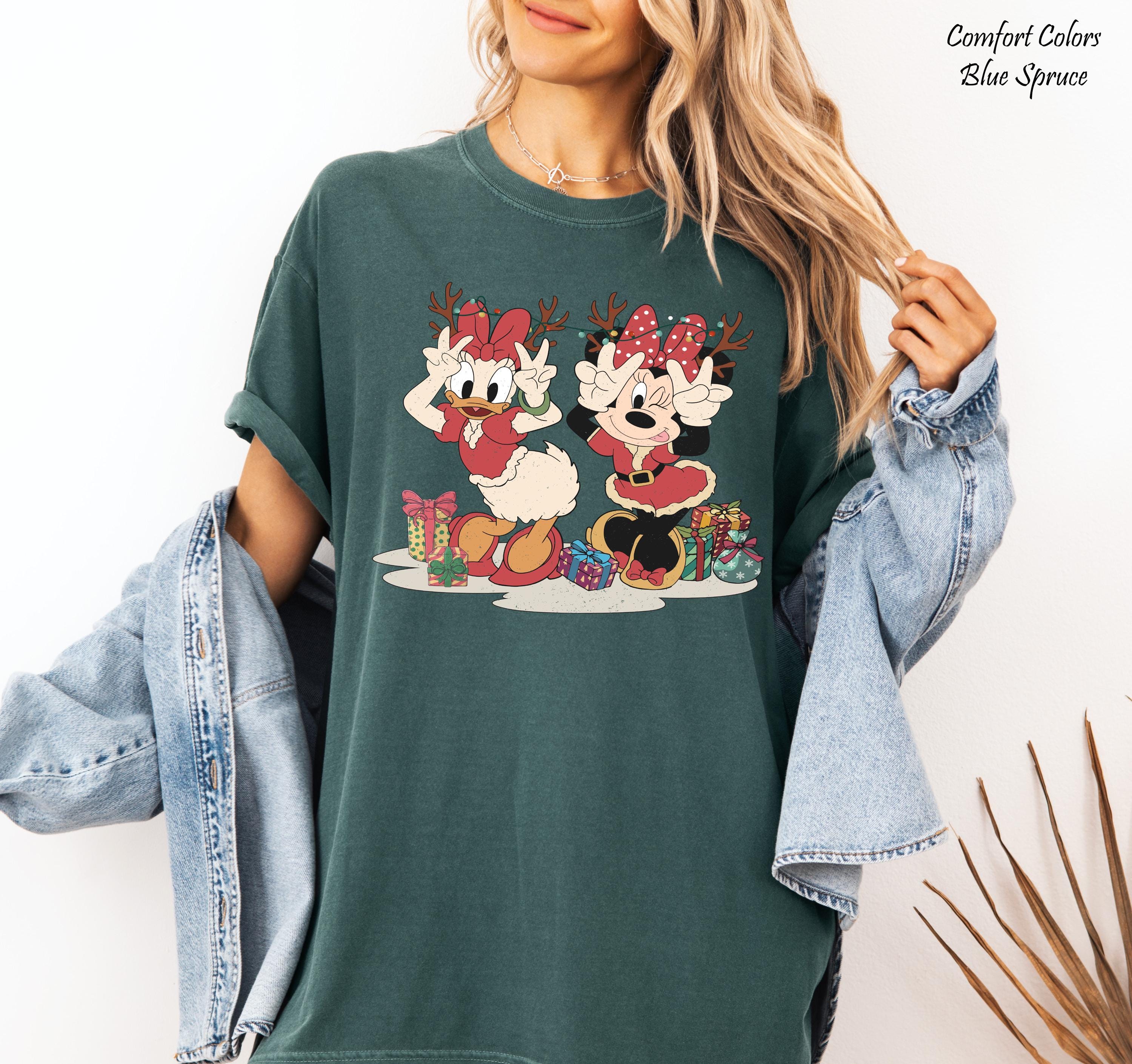 Cartoon Mickey and Friends Christmas Party 2026 Shirt, Disney Trip shirt, Disney Family Vacation Shirt, Disney Family Matching Shirt
