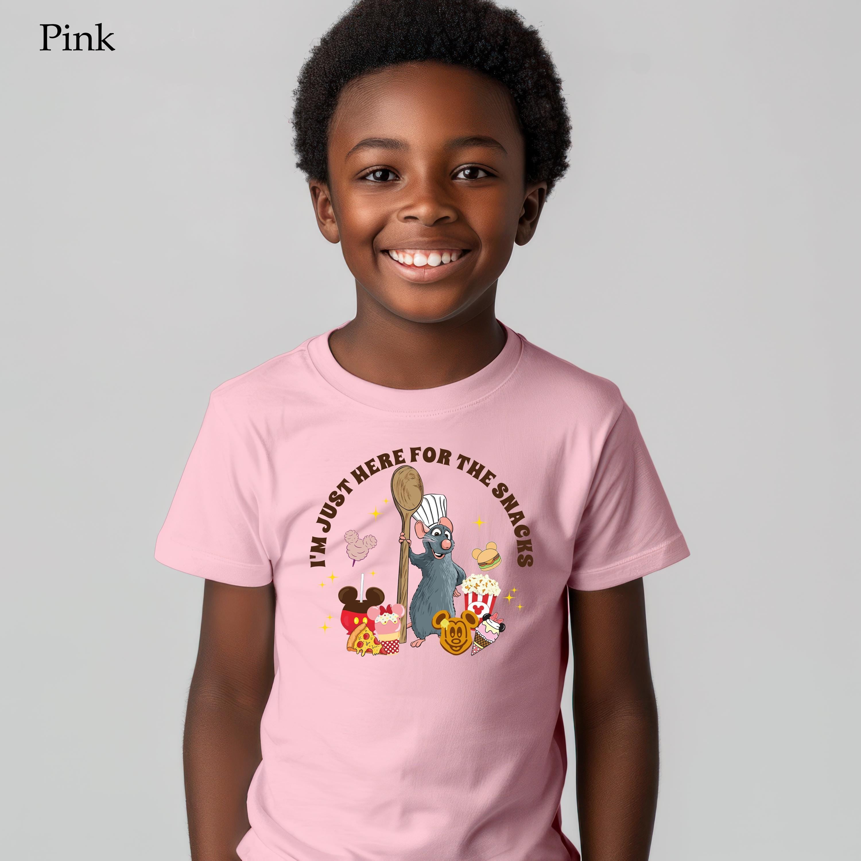 Retro Remy Ratatouille Shirt,I'm Just Here For The Snacks Family Shirt,Disney Family Shirt,Little Chef Ratatouille Tee,Disney Snacks Shirt