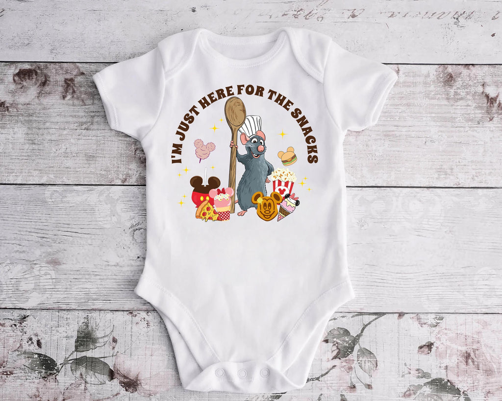 Retro Remy Ratatouille Shirt,I'm Just Here For The Snacks Family Shirt,Disney Family Shirt,Little Chef Ratatouille Tee,Disney Snacks Shirt