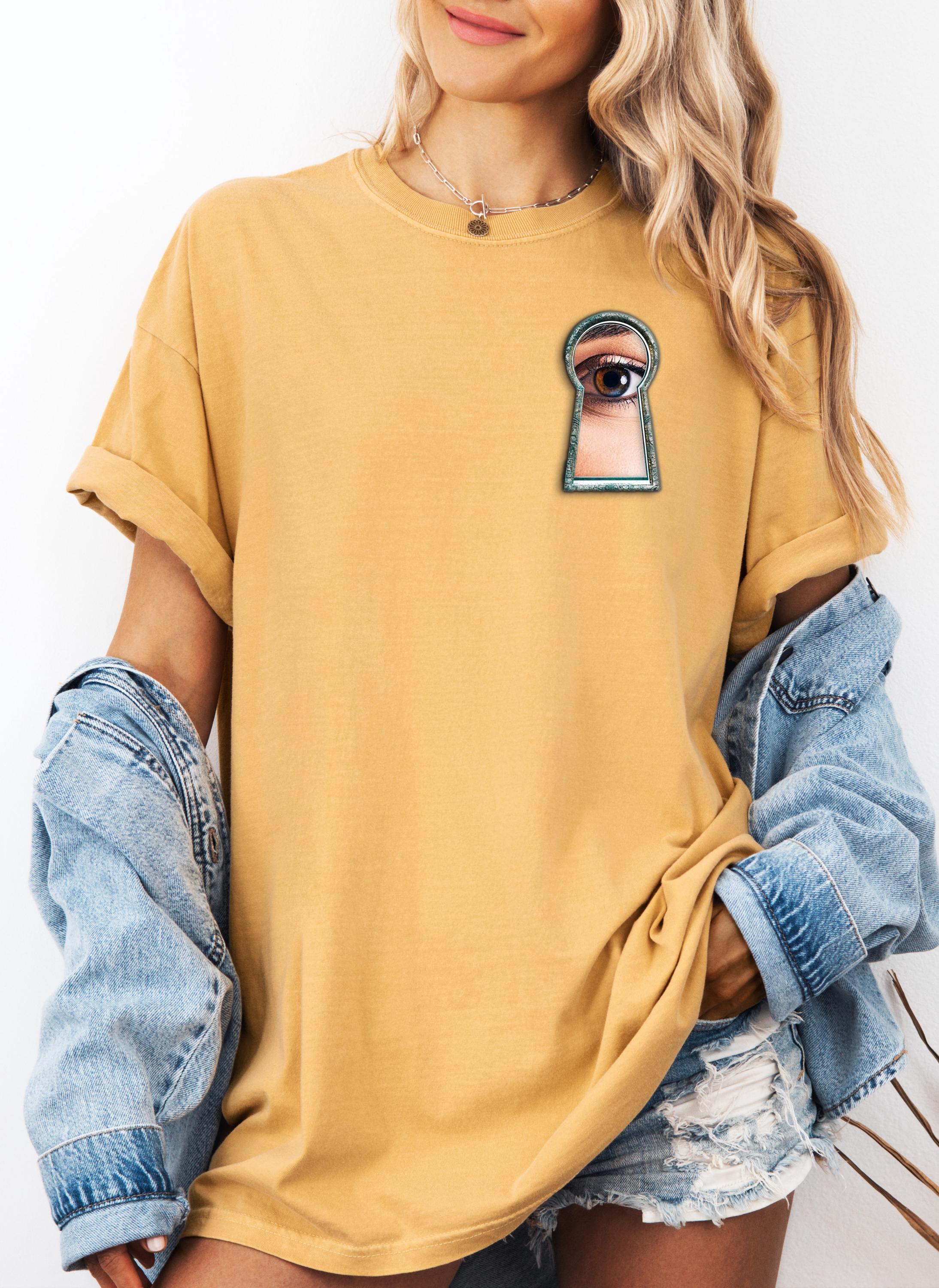 The Housemaid Shirt With Symbolic Keyhole T-Shirt,The Housemaid Tee,Freida McFadden Fan Shirt,The Housemaid Merch,Freida McFadden Lovers