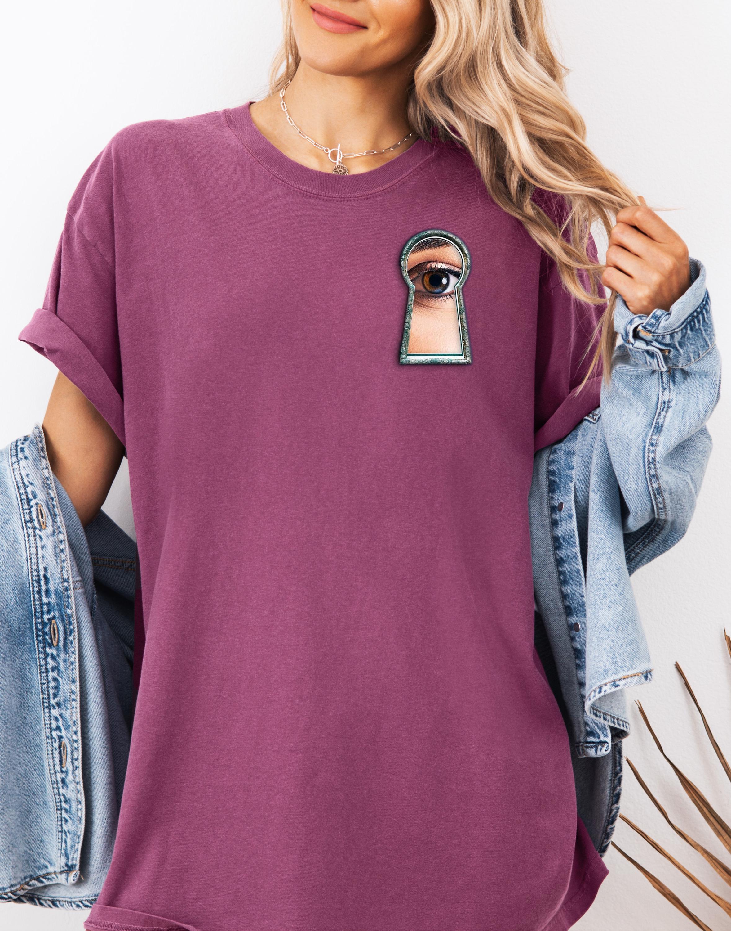 The Housemaid Shirt With Symbolic Keyhole T-Shirt,The Housemaid Tee,Freida McFadden Fan Shirt,The Housemaid Merch,Freida McFadden Lovers