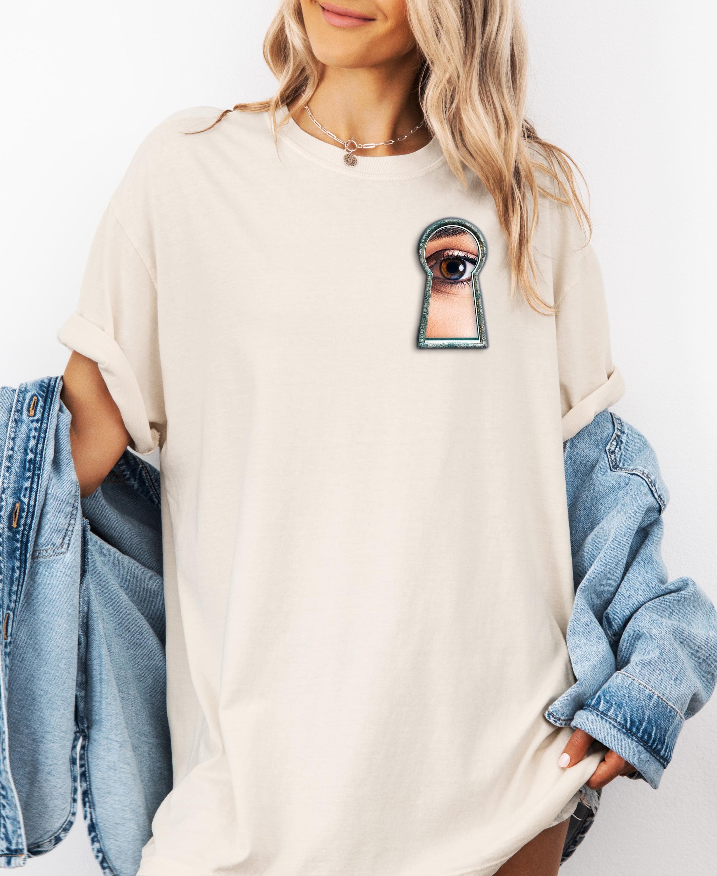 The Housemaid Shirt With Symbolic Keyhole T-Shirt,The Housemaid Tee,Freida McFadden Fan Shirt,The Housemaid Merch,Freida McFadden Lovers