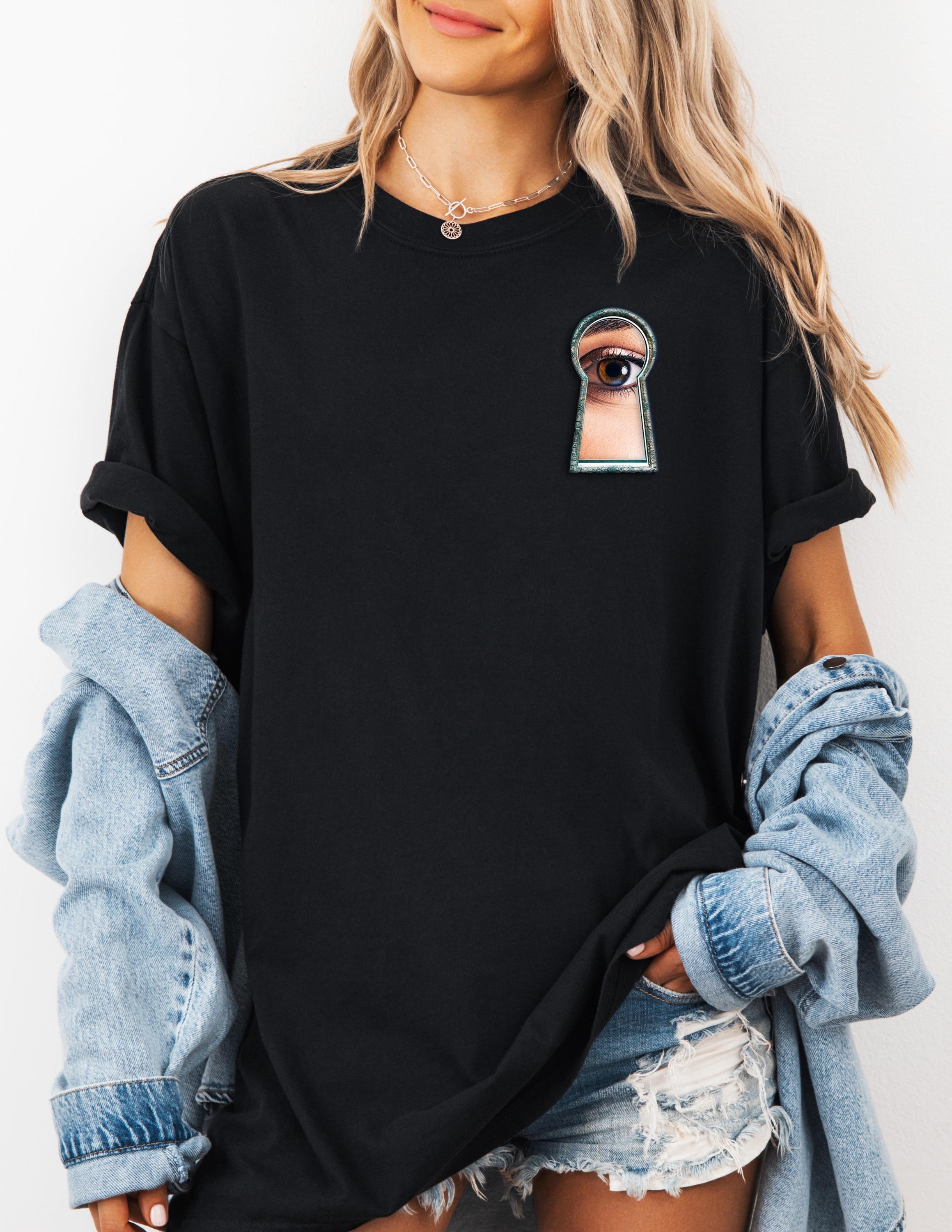 The Housemaid Shirt With Symbolic Keyhole T-Shirt,The Housemaid Tee,Freida McFadden Fan Shirt,The Housemaid Merch,Freida McFadden Lovers