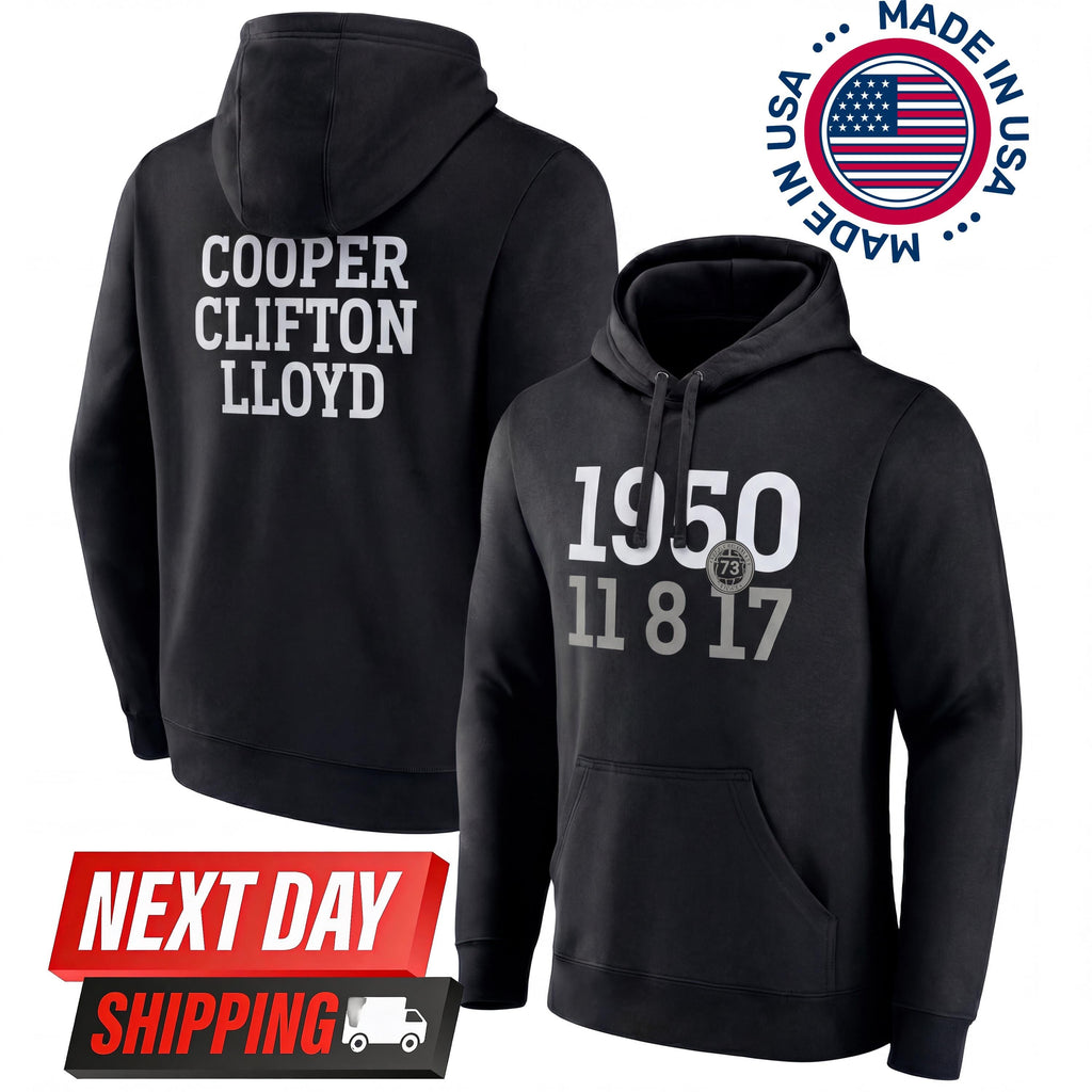 Cooper Clifton Lloyd Pioneers Shirt Hoodie, Historic Basketball Legends Tee, Trend Unisex  T-Shirt, Game Day Shirt, Basketball Y2k Rap Tee