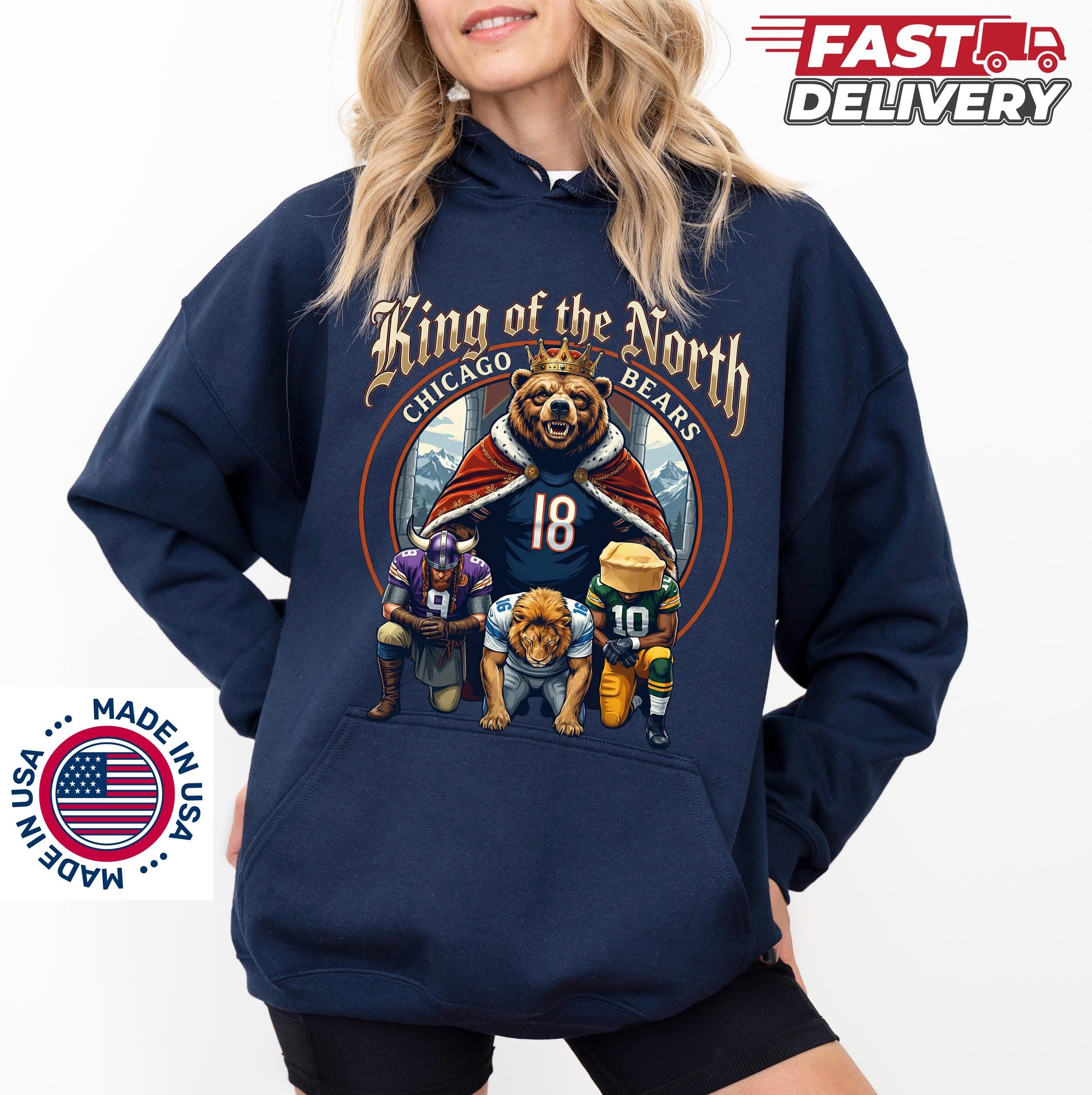 King of the North, Vintage Chicago Game Day Hoodie