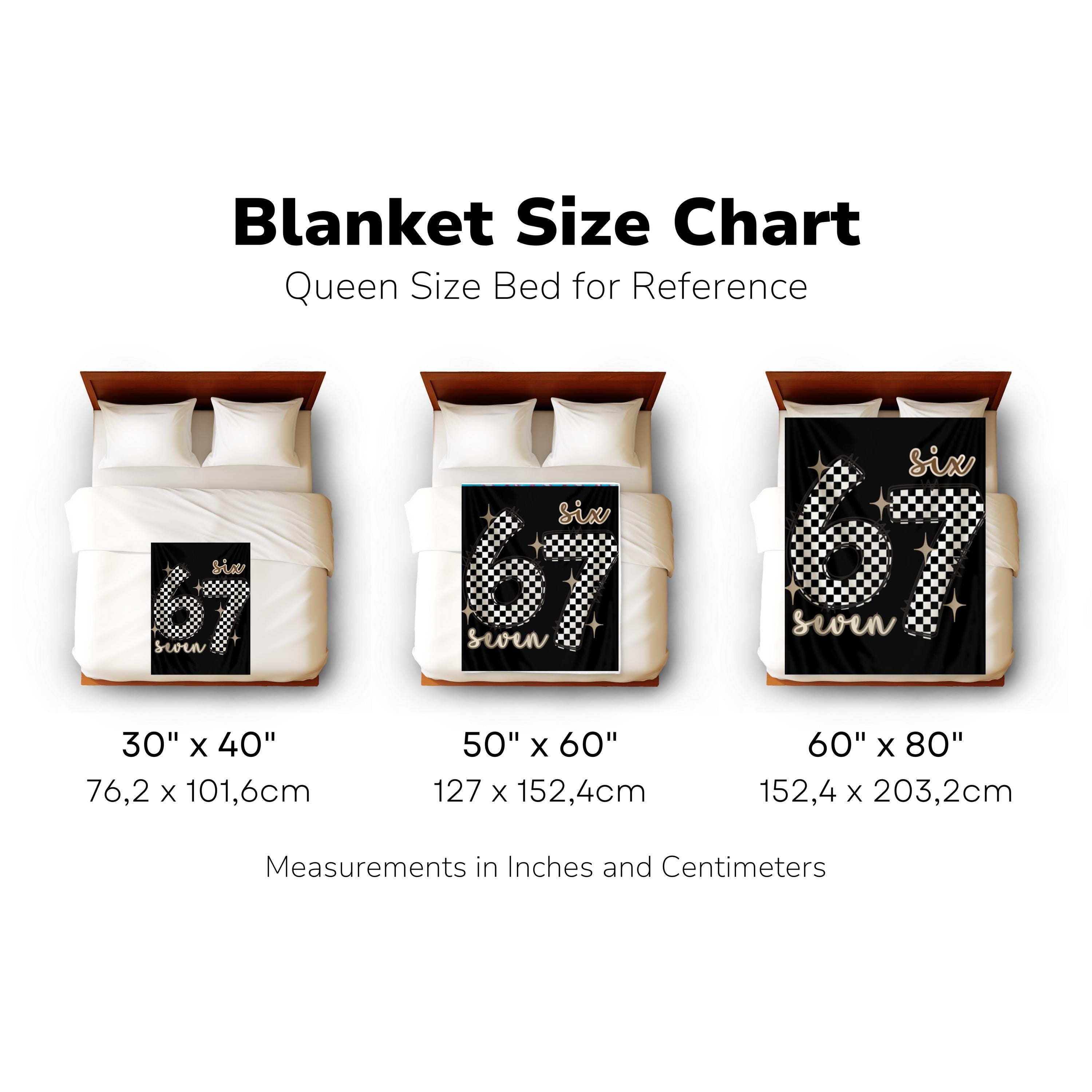 6 7 Funny Christmas Gift, Six Seven Meme Blanket, Kids Christmas Gift, Cute Humor Blanket,6 7 Funny Trendy, Funny Gift for Friends or Family