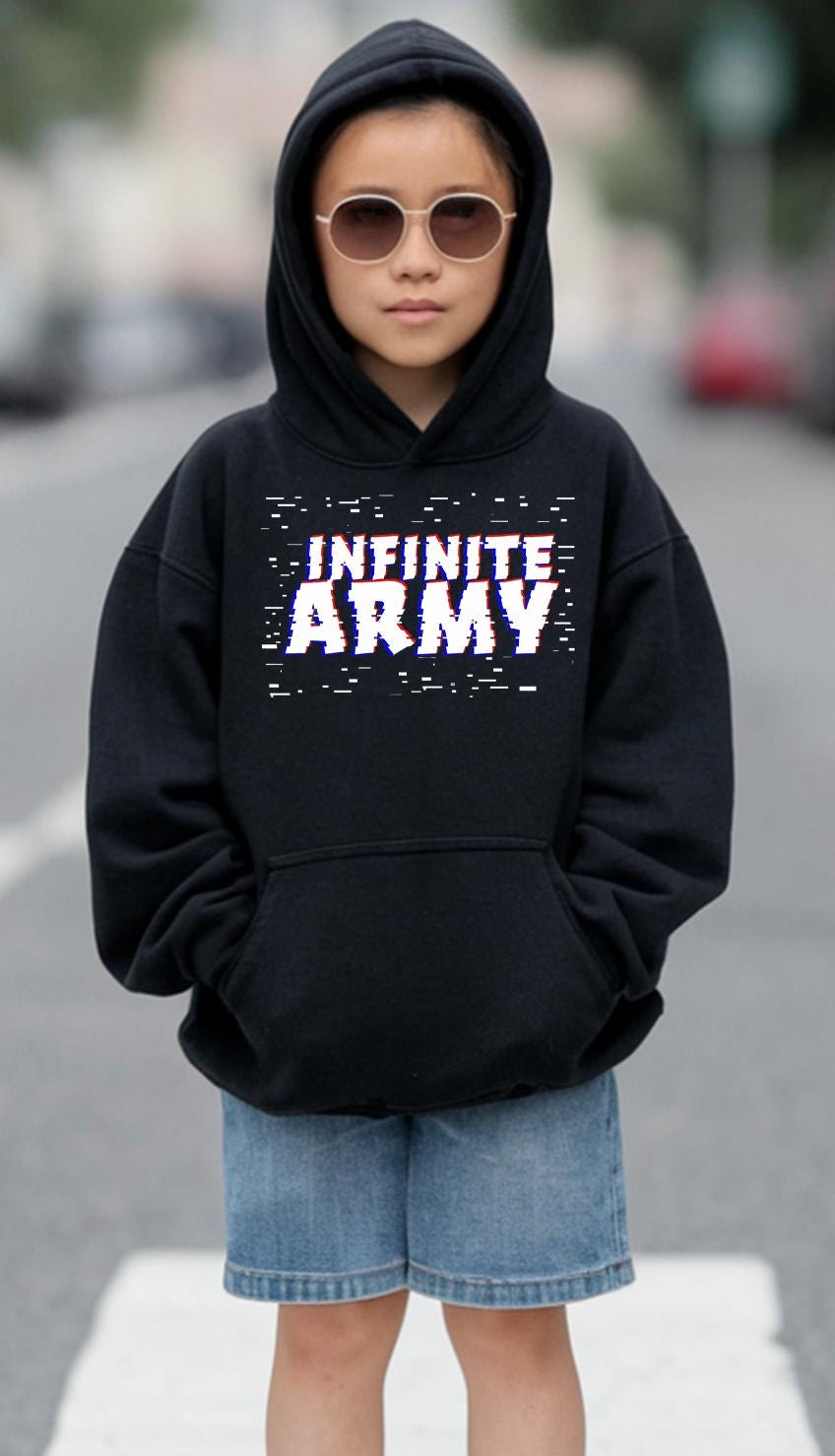 Caylus Gaming Infinite Army Logo Pullover Hoodie, Brainrot,Trendy Hoodie, Caylus,Gift for kids, Christmas Gift Idea for Kids,Cosplay Apparel