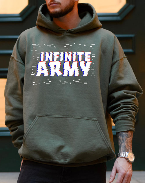 Caylus Gaming Infinite Army Logo Pullover Hoodie, Brainrot,Trendy Hoodie, Caylus,Gift for kids, Christmas Gift Idea for Kids,Cosplay Apparel