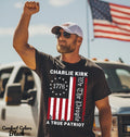 Charlie Kirk We the People Shirt, Justice For Charlie Kirk Unisex T-Shirt, A True Patriot Charlie Kirk Shirt, Pray for Charlie Kirk Shirt