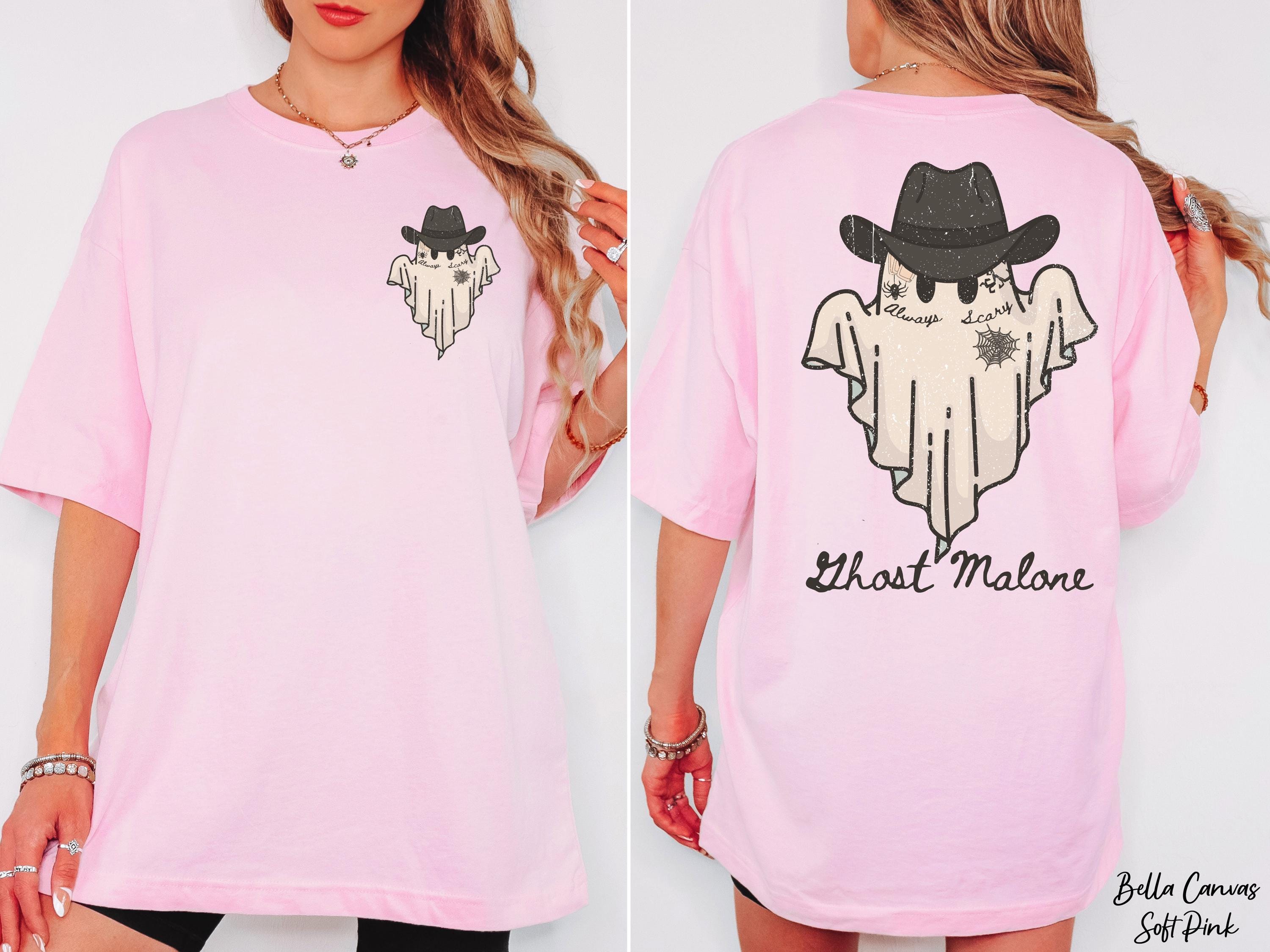 Ghost Malone Halloween Shirt,Funny Halloween Shirt,Spooky Season Shirt, Trendy Concert Shirt, Halloween Gift, Country Shirt, Western Shirt