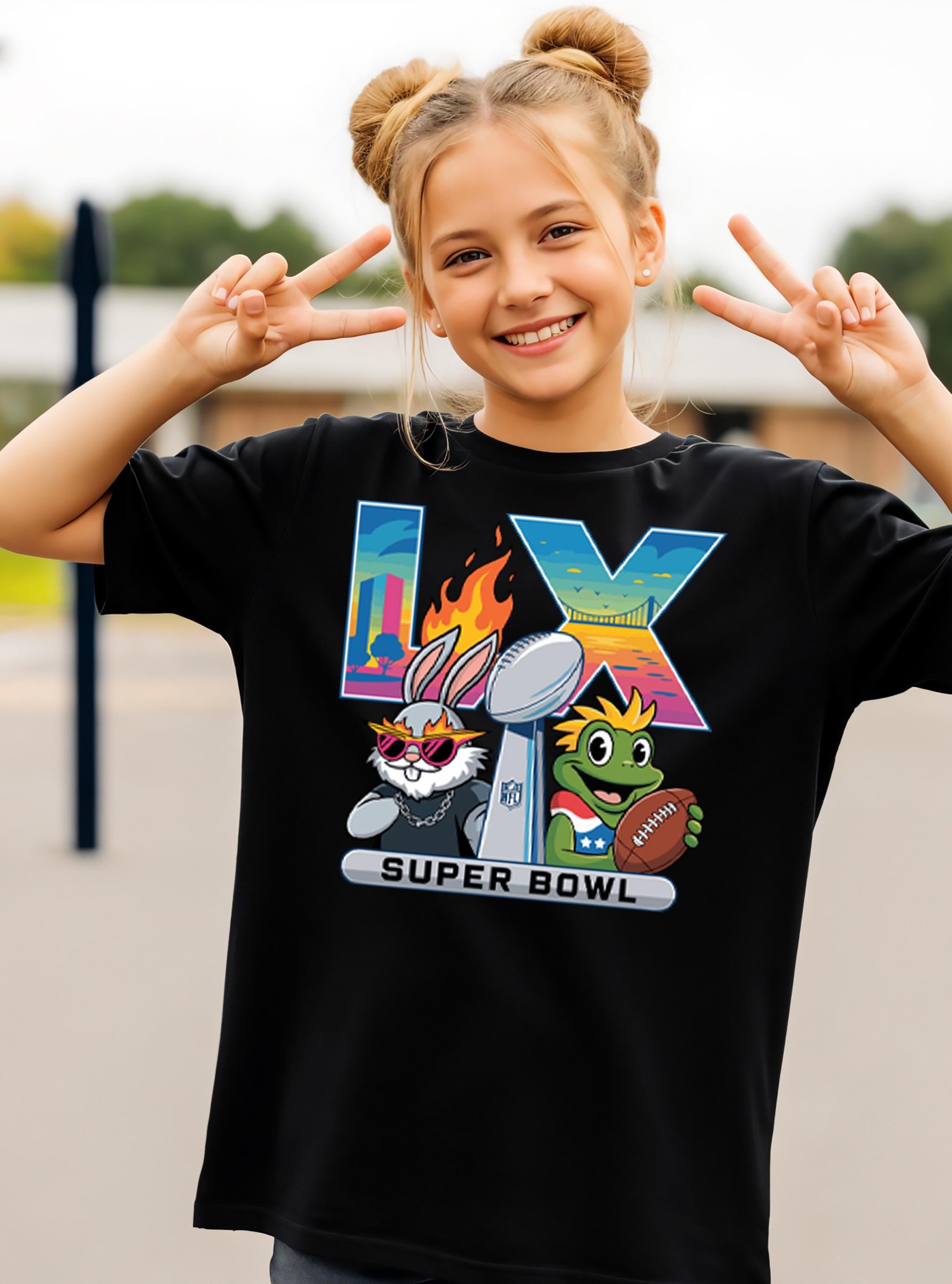 TELIFLI Benito Bowl The Big Game Tee,Puerto Rico Coquí Frog Football Shirt,Bad Bunny Fan Merch,Game Day Style,2026 HalfTime Show,Bad Bun Tee